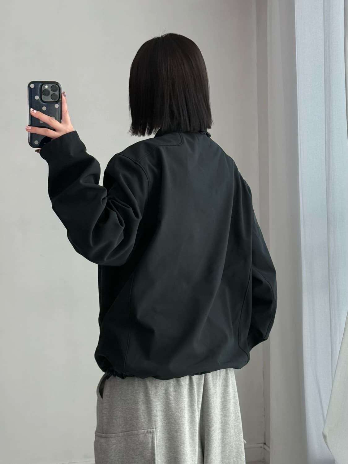 폴로 차콜 폴리 자켓 상품이미지5