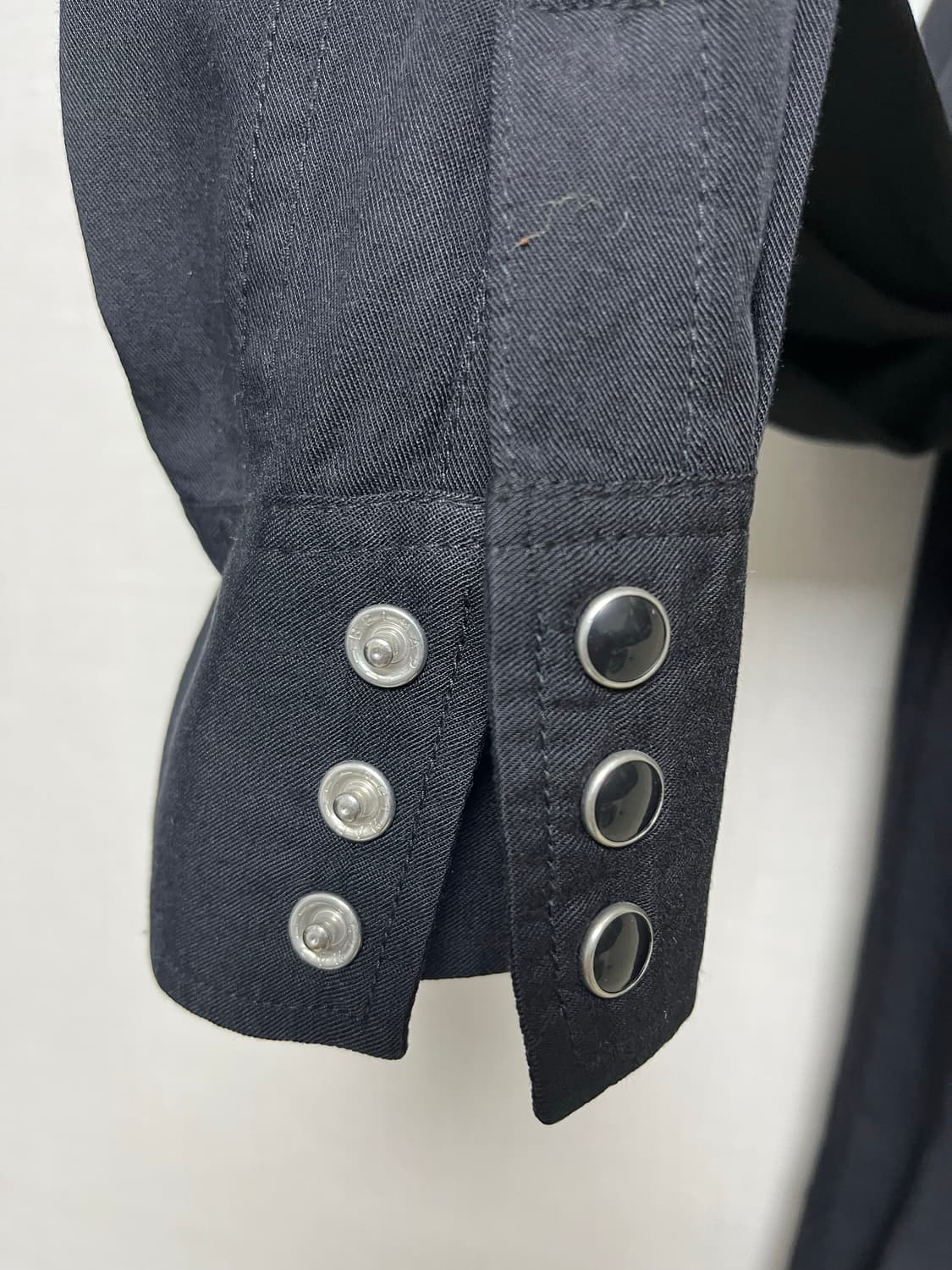 생로랑 / 스터드 웨스턴 셔츠 / 블랙 / 사이즈 L 상품이미지7