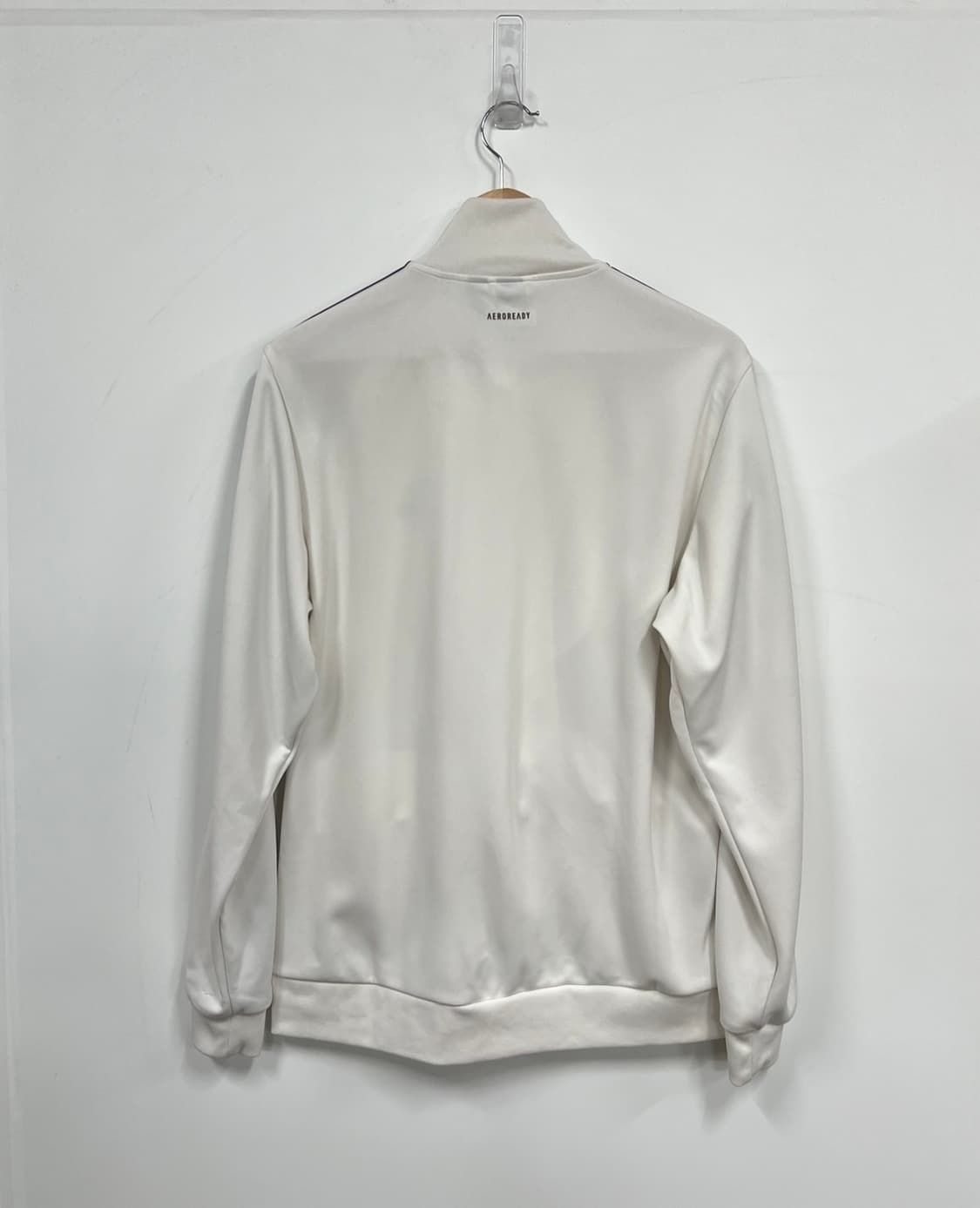 아디다스 삼선로고 트랙 흰검 져지 상품이미지7