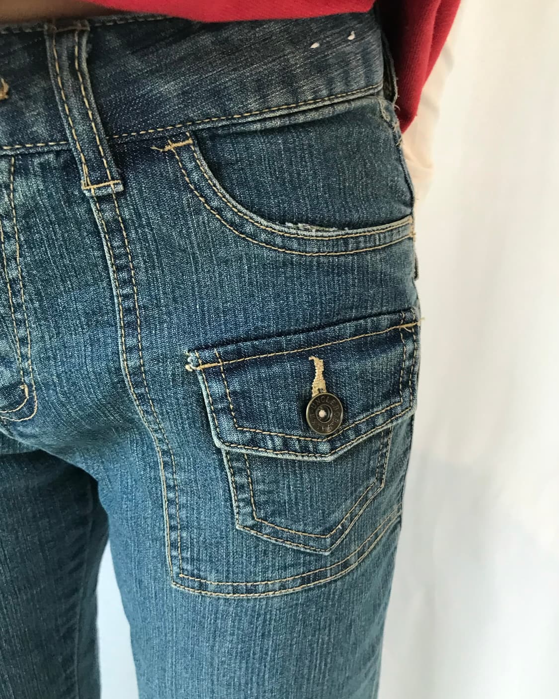 포켓 연청바지  상품이미지5