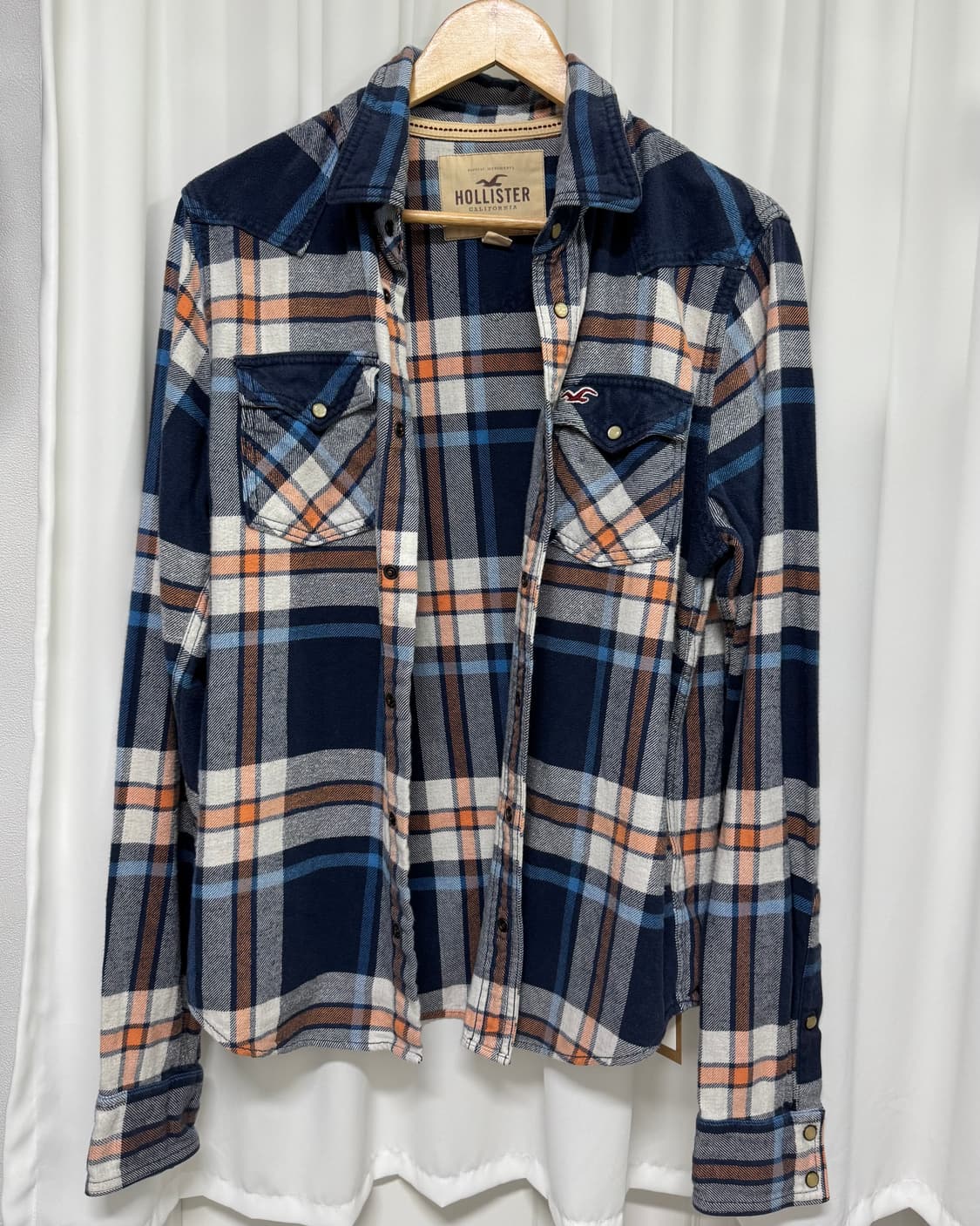 홀리스터 체크 셔츠 상품이미지6
