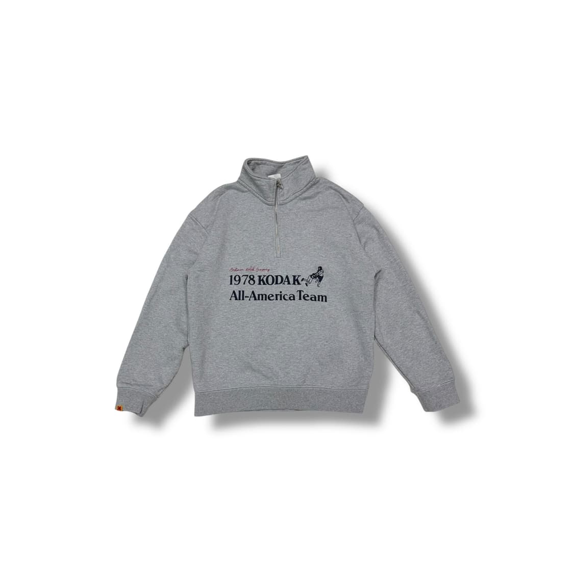 [XS] 코닥 그레이 반집업 상품이미지2