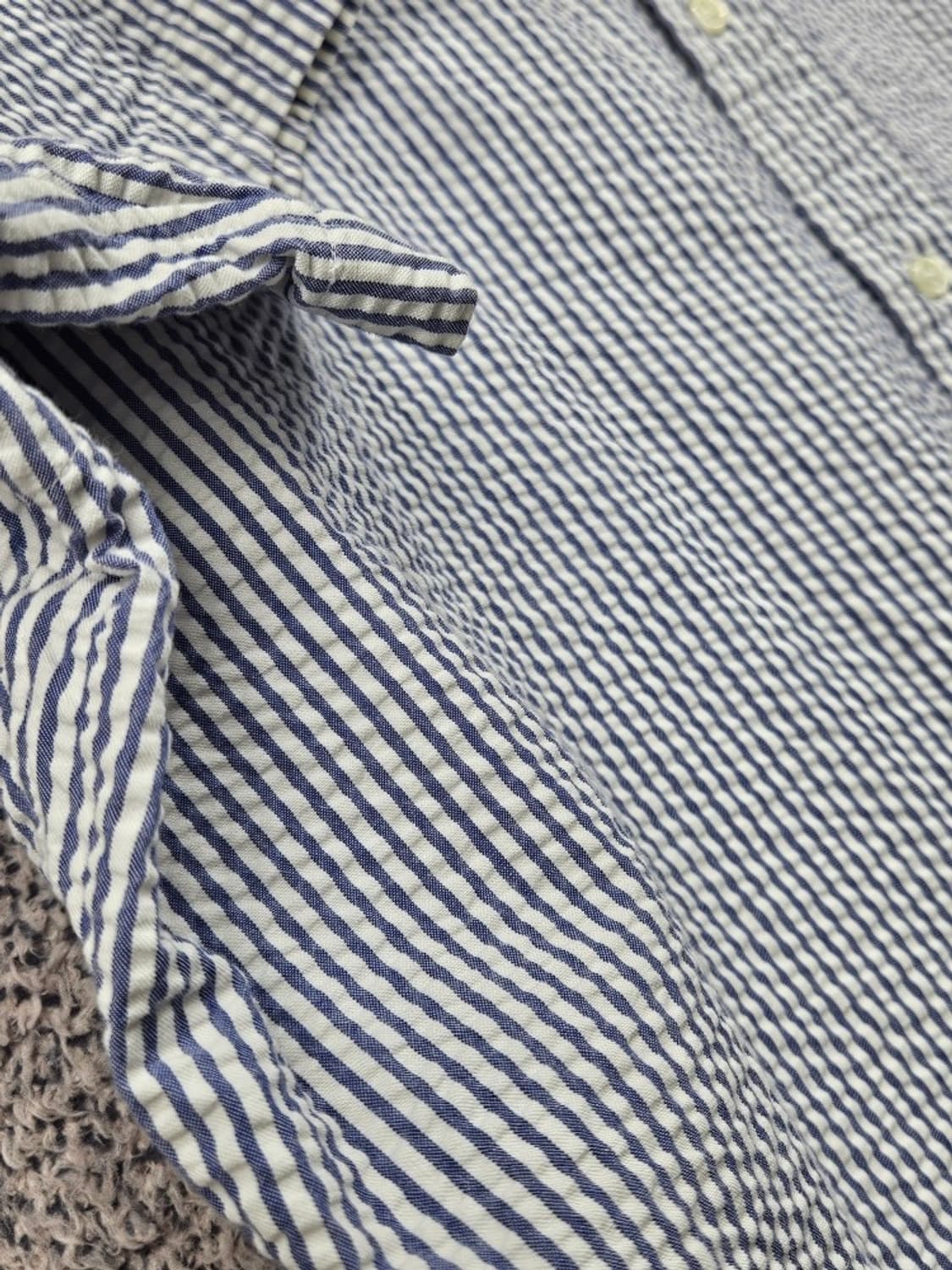 폴로랄프로렌 시어서커 스트라이프 반팔 셔츠 ( XL ) / 11854 상품이미지7