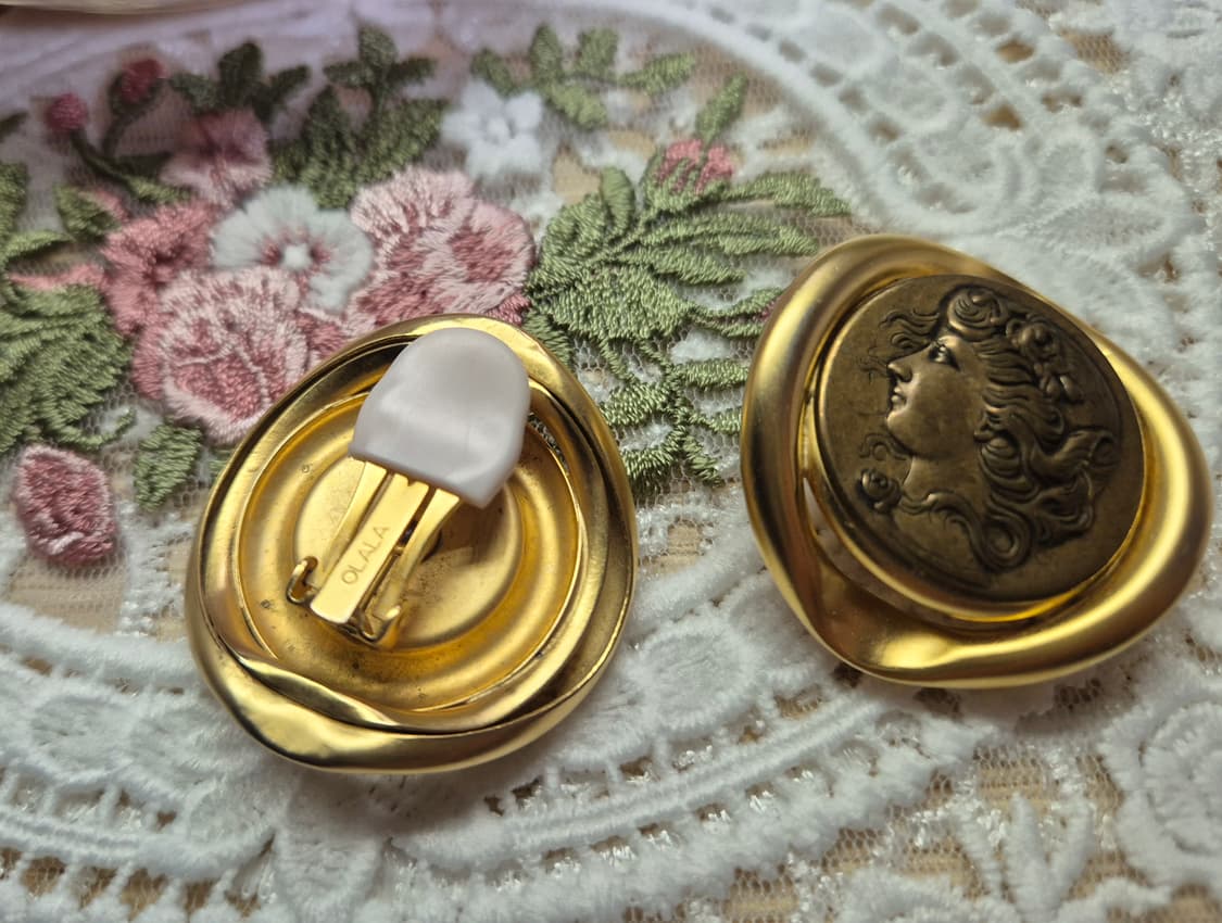 빈티지 Olala 클립온 귀걸이  상품이미지6