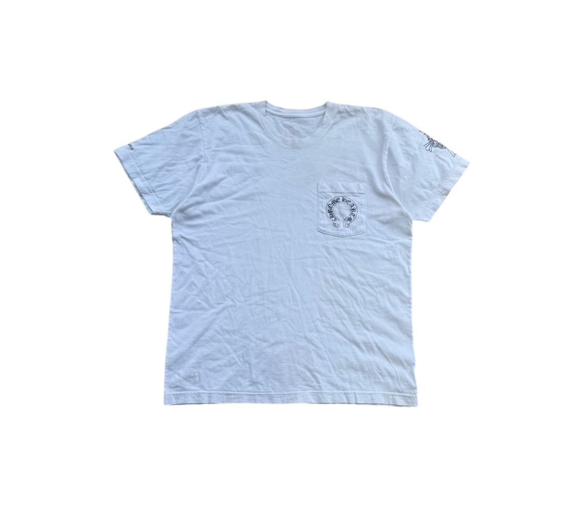 크롬하츠 홀스슈 포켓 티셔츠 상품이미지1