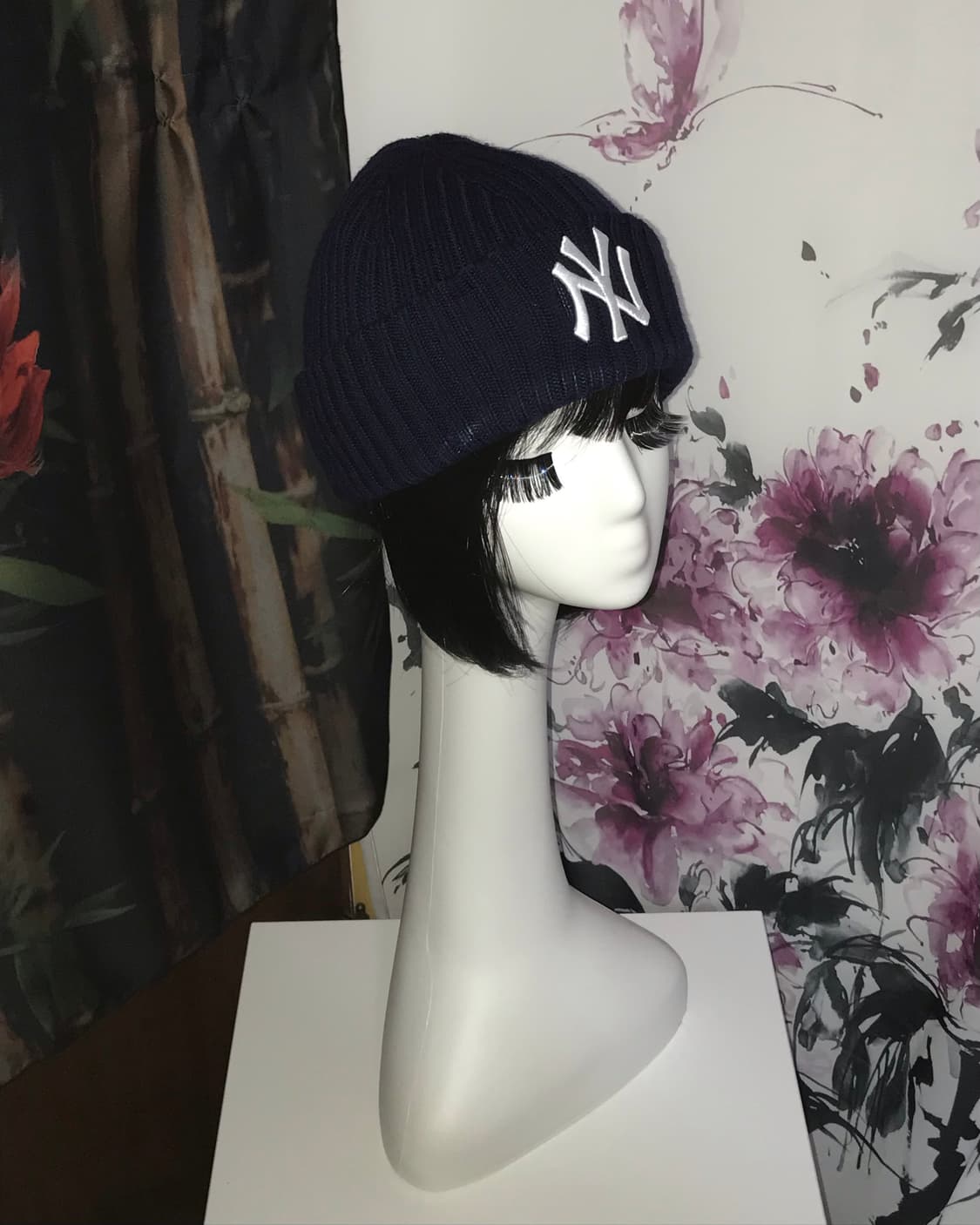 MLB 뉴욕 양키스 빅 립 커프 네이비 비니 상품이미지5