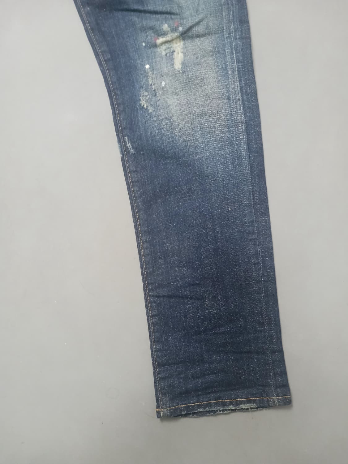 [34] 디스퀘어드2 멀티페인팅 레드탭 슬림진 청바지 상품이미지5