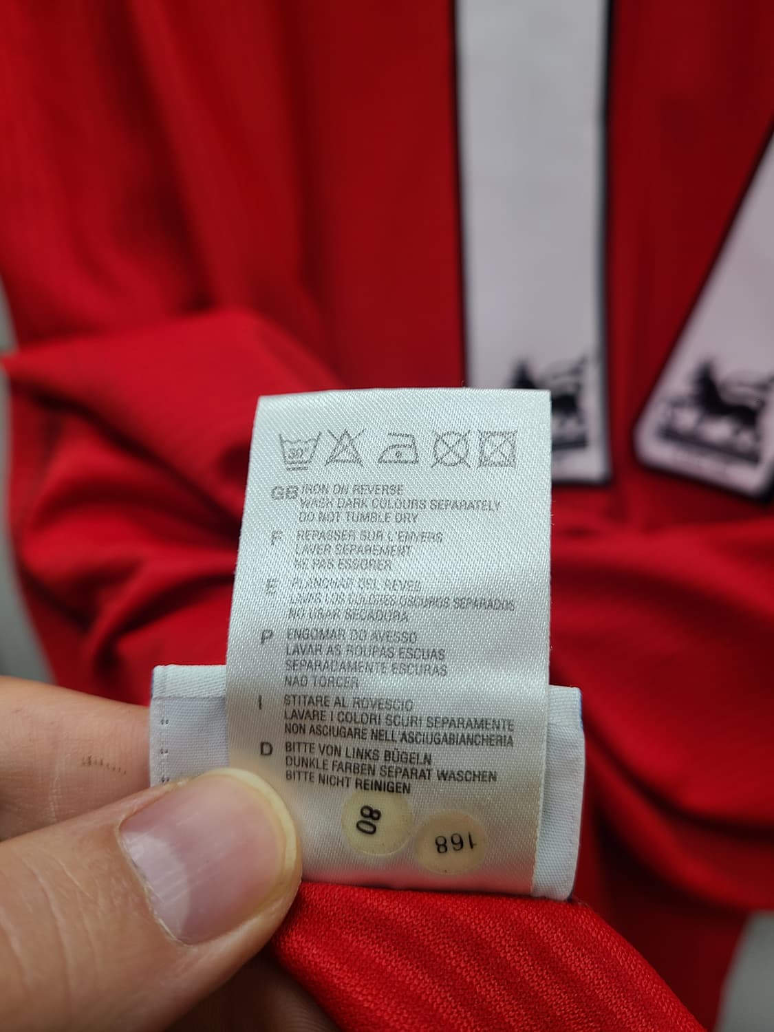 리버풀 02-04 제라드 리복 유니폼 상품이미지9