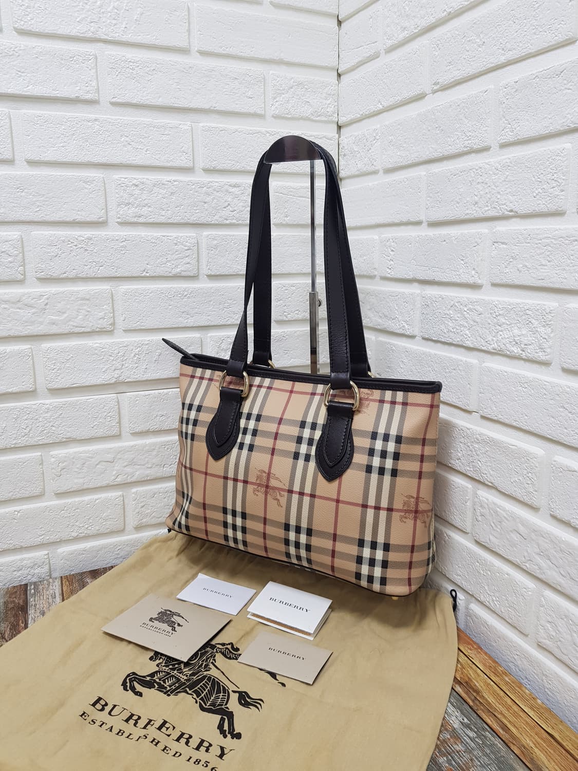 [정품] 버버리 노바체크 쇼퍼백 숄더백 상품이미지1