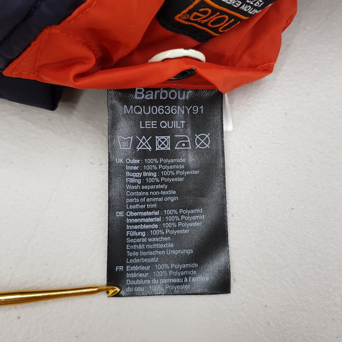 바버 인터내셔널 스티브 맥퀸 퀼팅 자켓  S사이즈 상품이미지7
