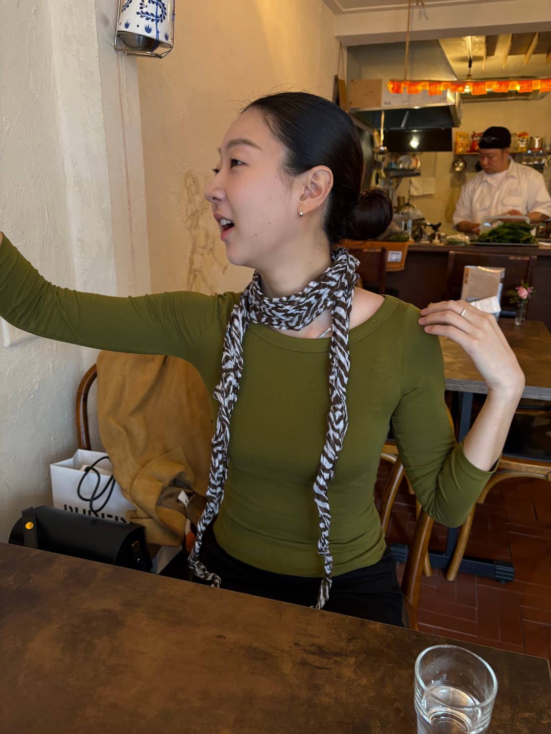 지브라 스카프 상품이미지1