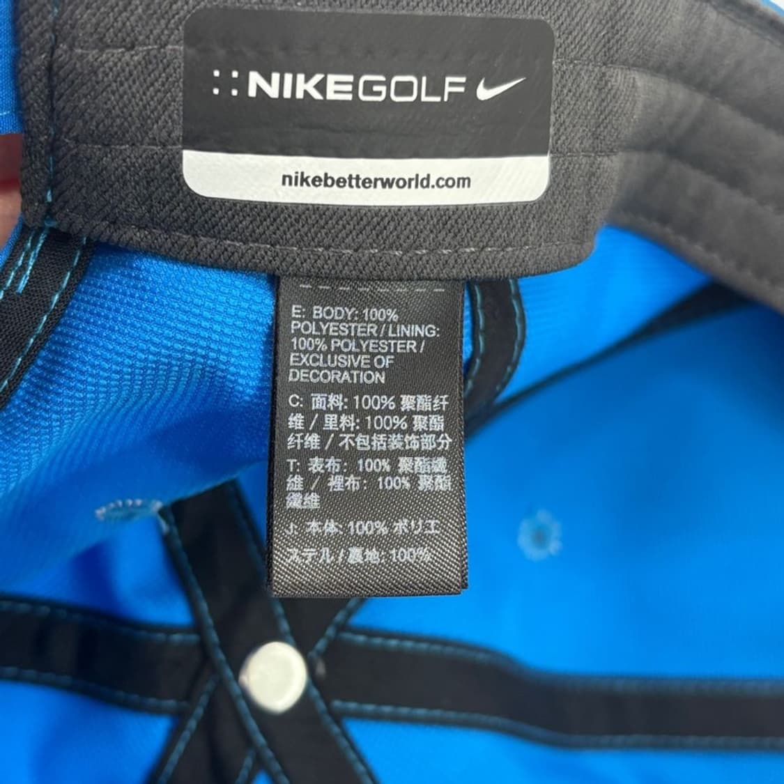 NIKE 골프 스우시 볼캡 블루 상품이미지6