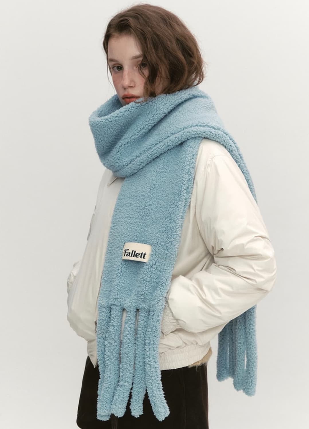 팔렛 부클레 머플러 블루 상품이미지1