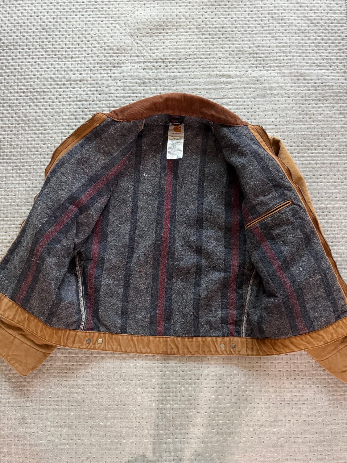 [S] 칼하트 디트로이트 자켓 브라운  j01 상품이미지4