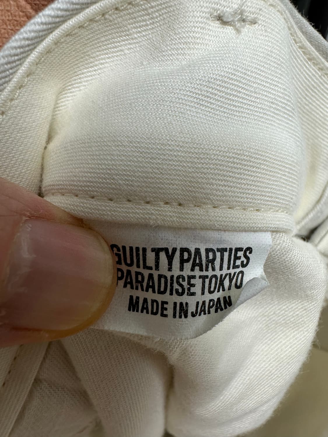 와코마리아 투턱 플리티드 치노 팬츠 L 상품이미지6