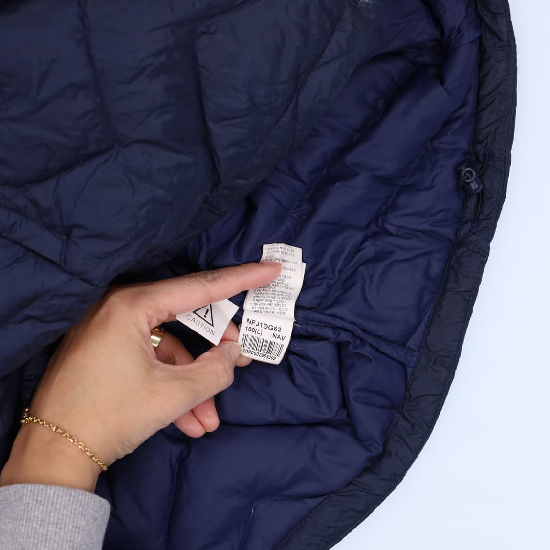 [100] 노스페이스 구스다운 경량패딩 1107HR3 상품이미지6