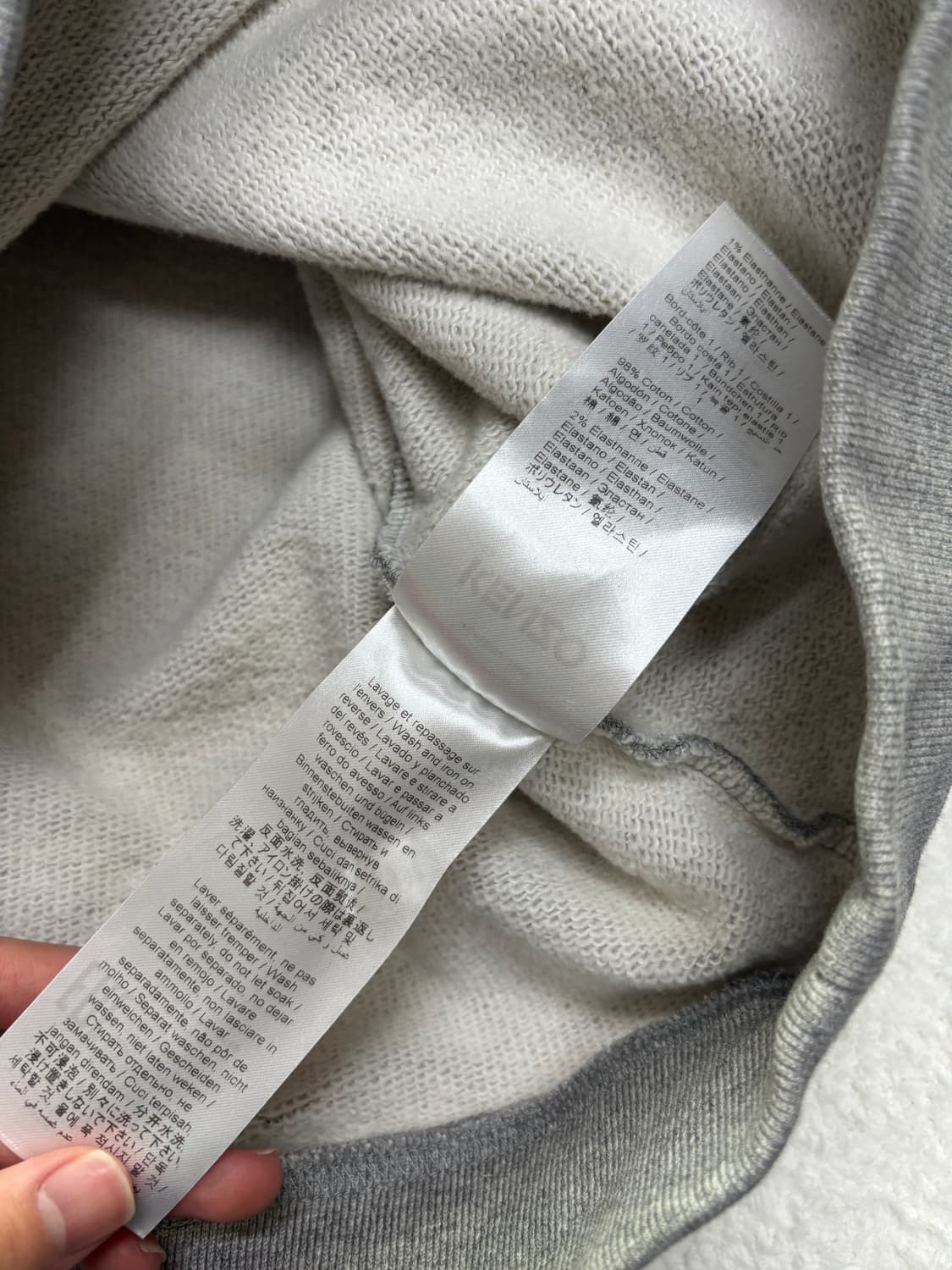 겐조 플라워 맨투맨 M (풀구성) 상품이미지6