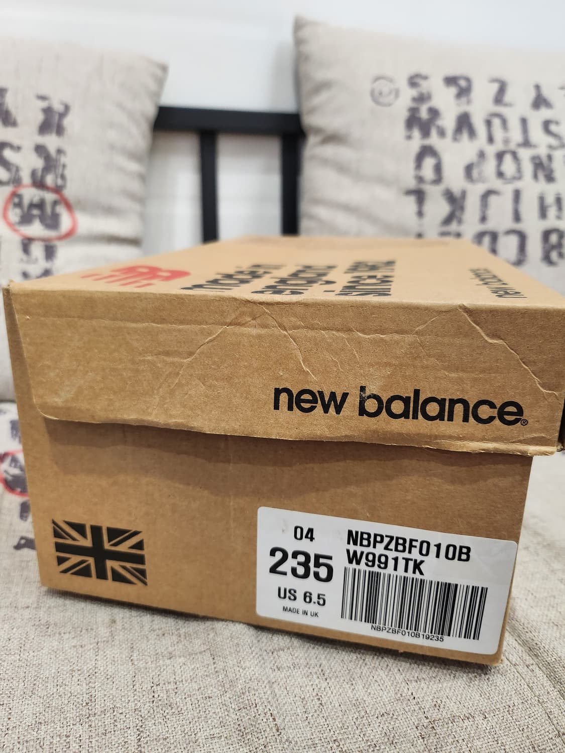 [새상품]뉴발란스 991 메이드 인 UK 블랙 상품이미지6