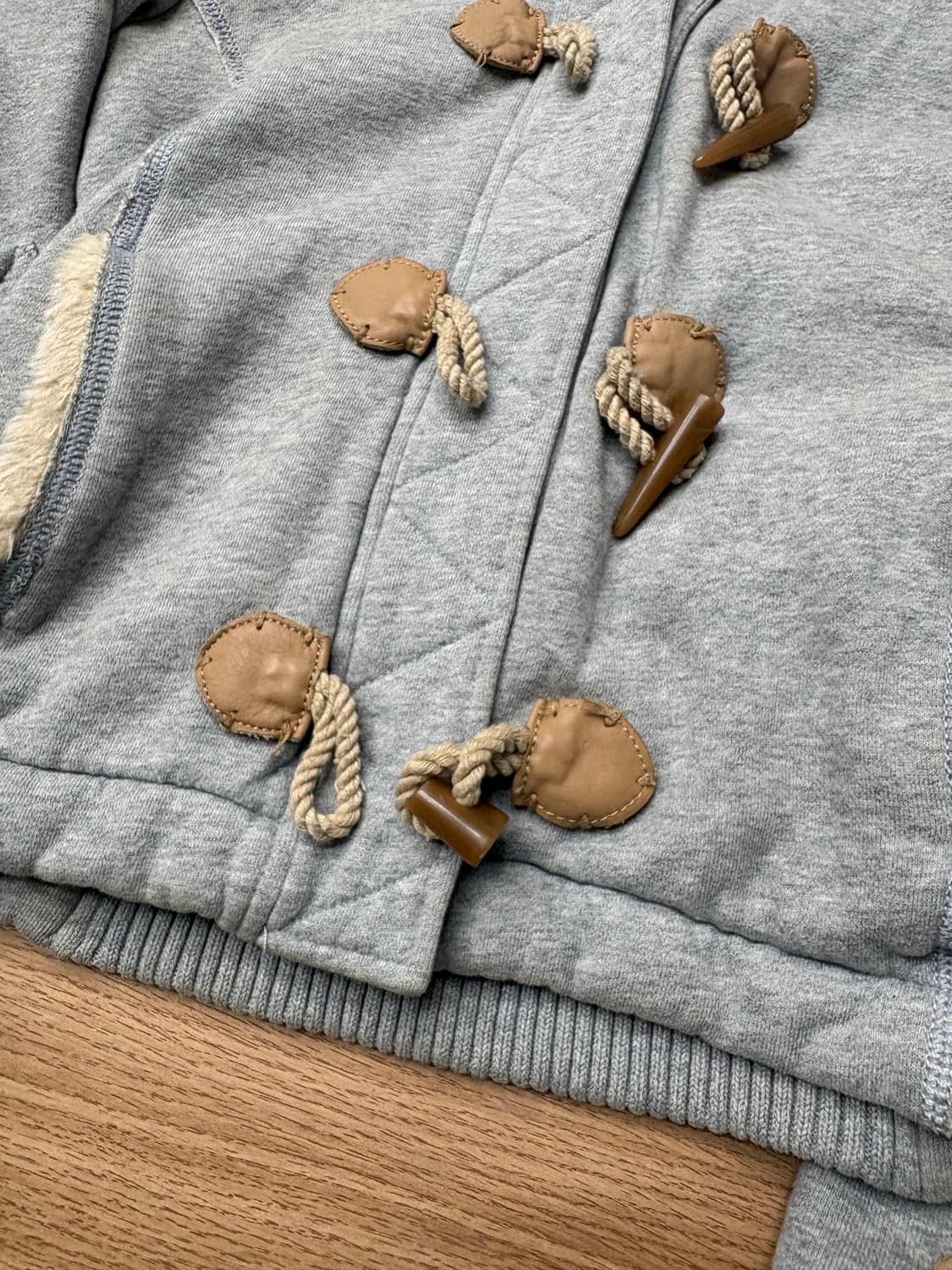 쥬시꾸뛰르 딱붙 더플후드집업 상품이미지5