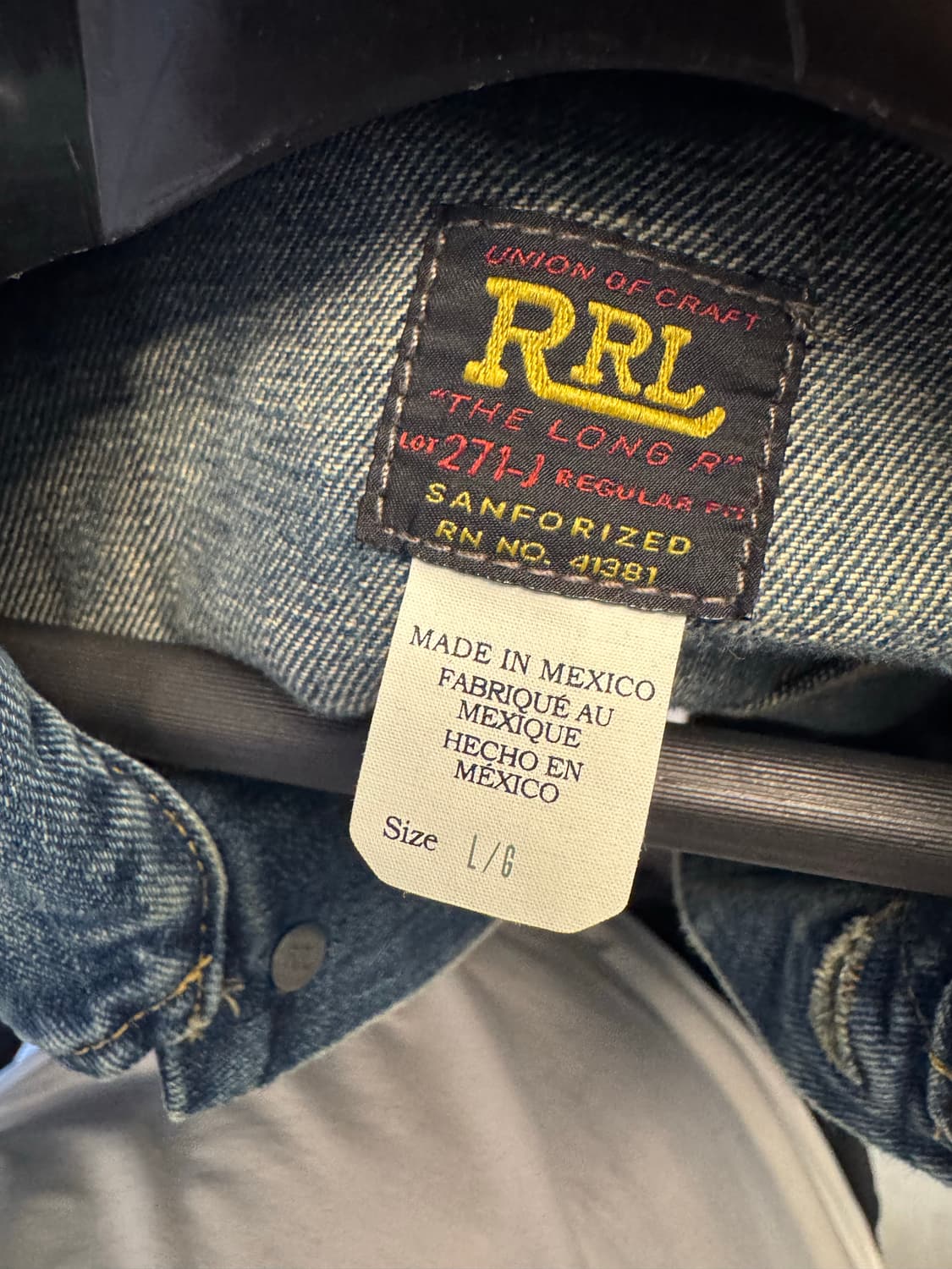 RRL 더블알엘/ LOT271/ 리랜드/ L 상품이미지2