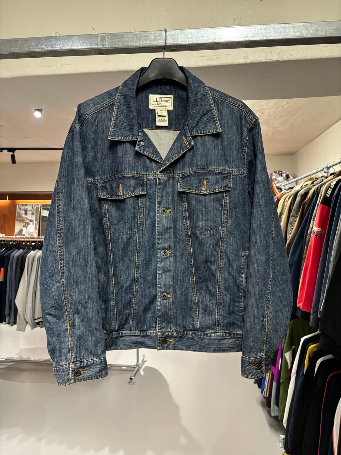 90s L.L bean데님 자켓 상품이미지1
