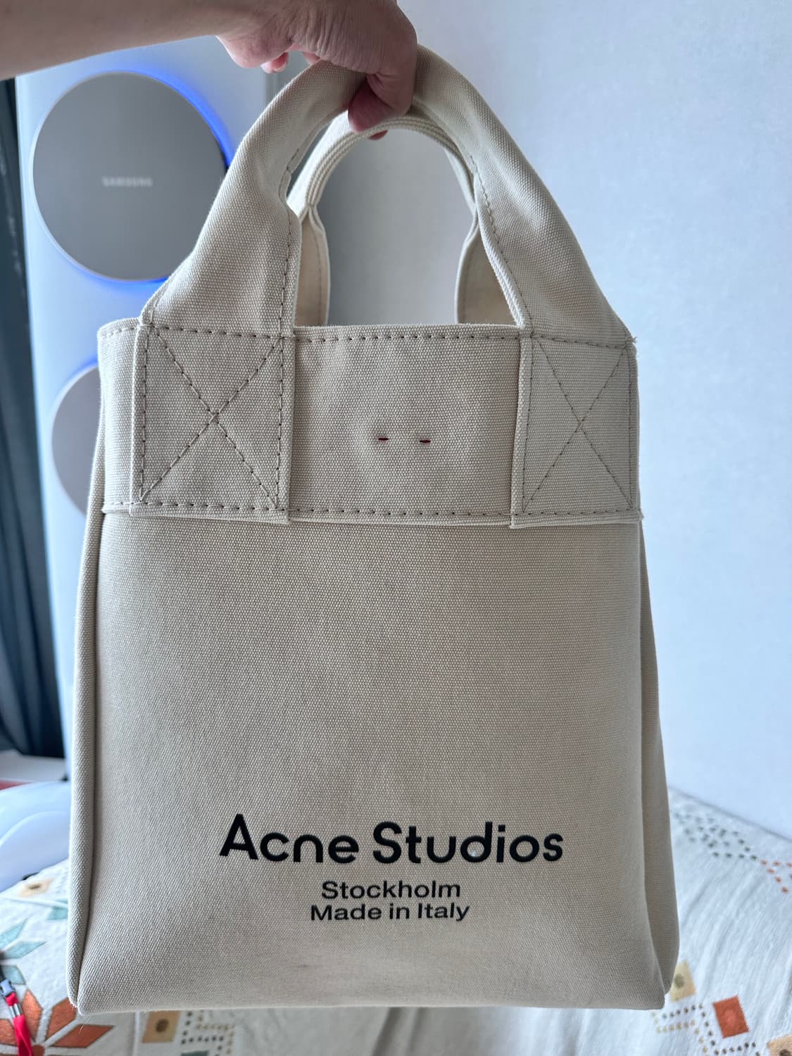 아크네 스튜디오 캔버스 토트백 상품이미지3