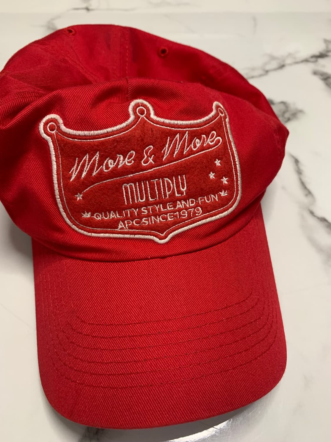 A.P.C.(아페쎄) 한정판 빈티지 볼캡 상품이미지3