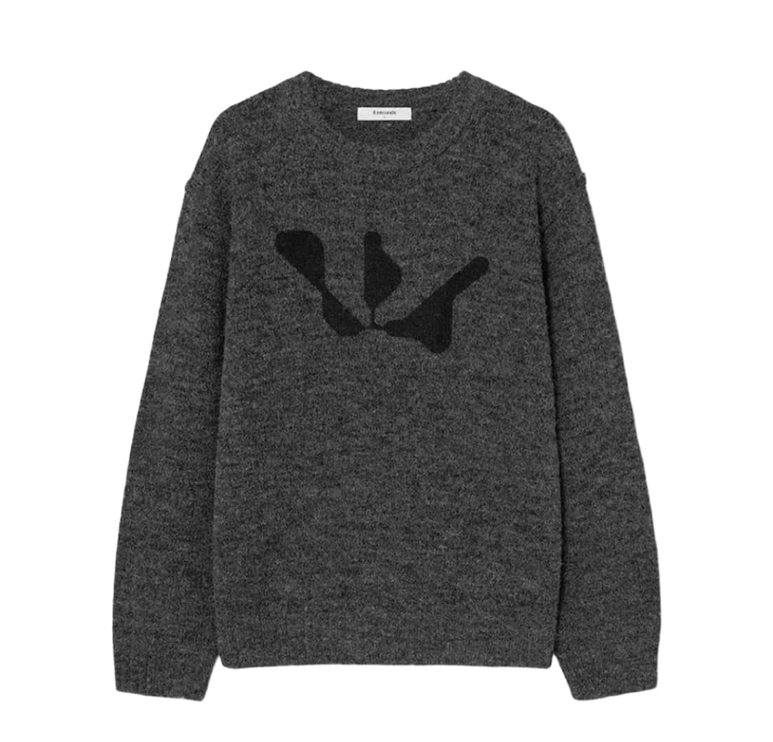 (새상품) 에잇세컨즈 우즈 콜라보 니트  상품이미지1