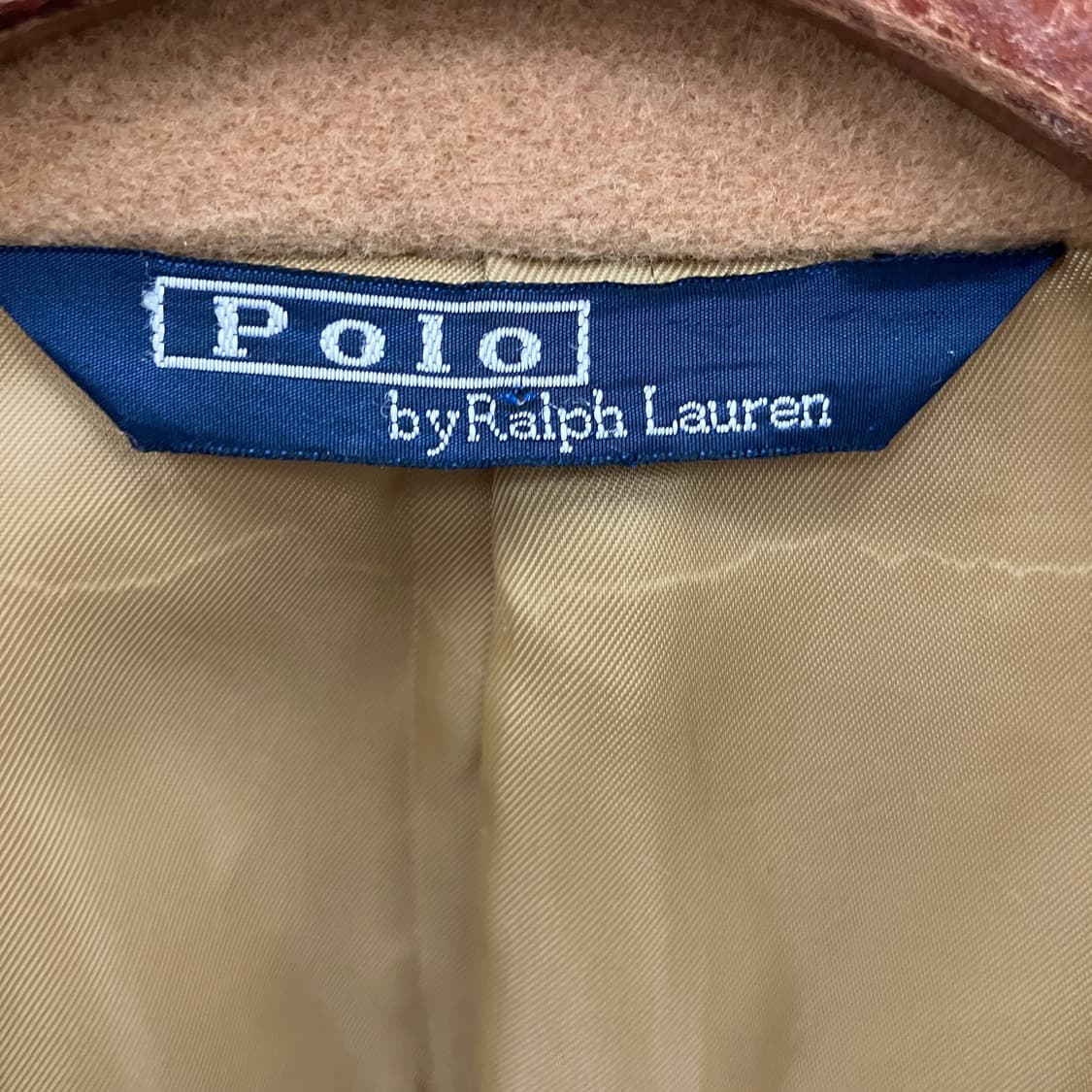 폴로 랄프로렌 베이지 울 자켓 L 상품이미지3