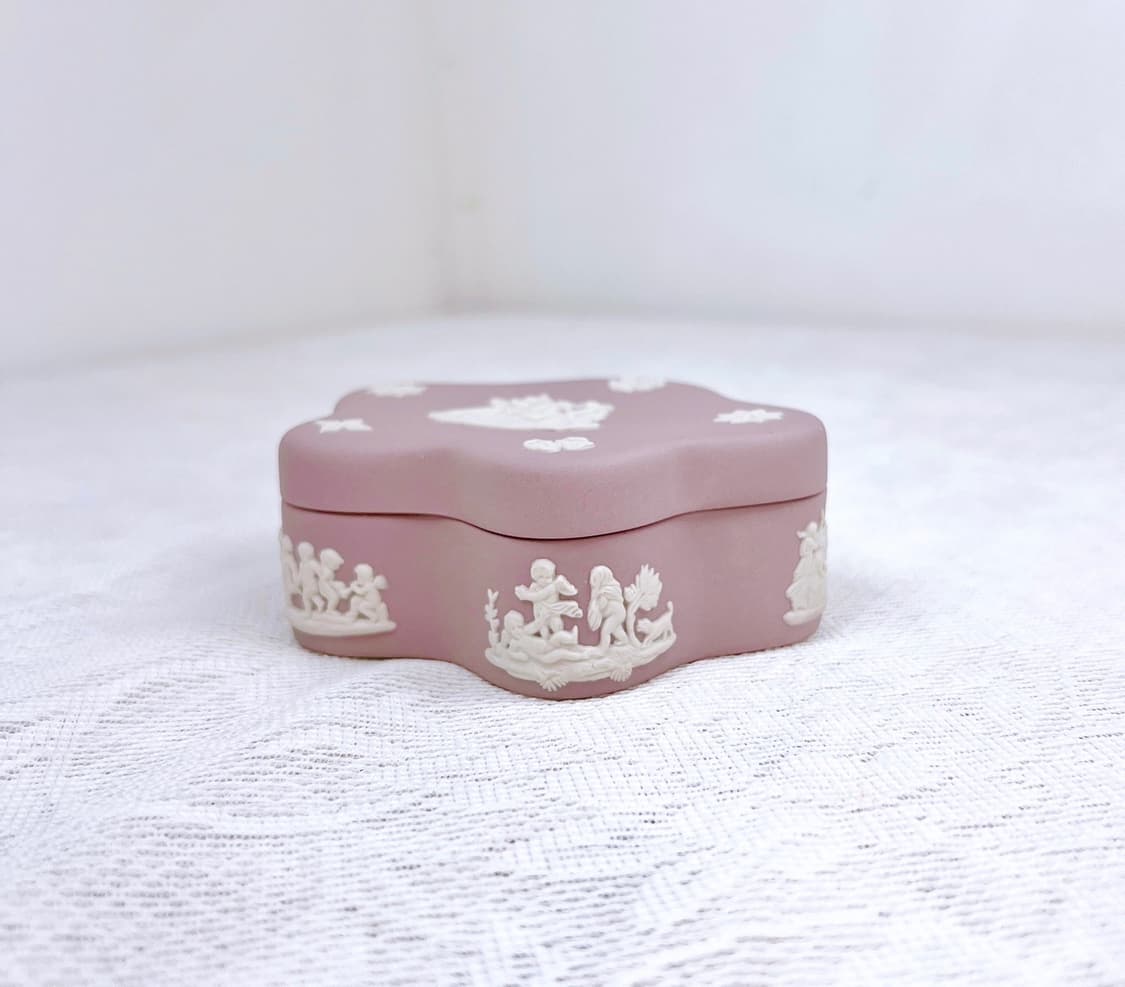 [영국엔틱] 웨지우드 제스퍼웨어 별 트링켓박스 보석함_라일락 상품이미지7