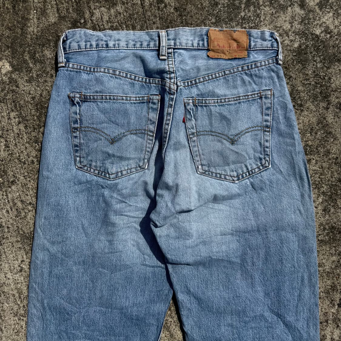 [32] 90s 리바이스 551Z 셀비지 데님 팬프 상품이미지4