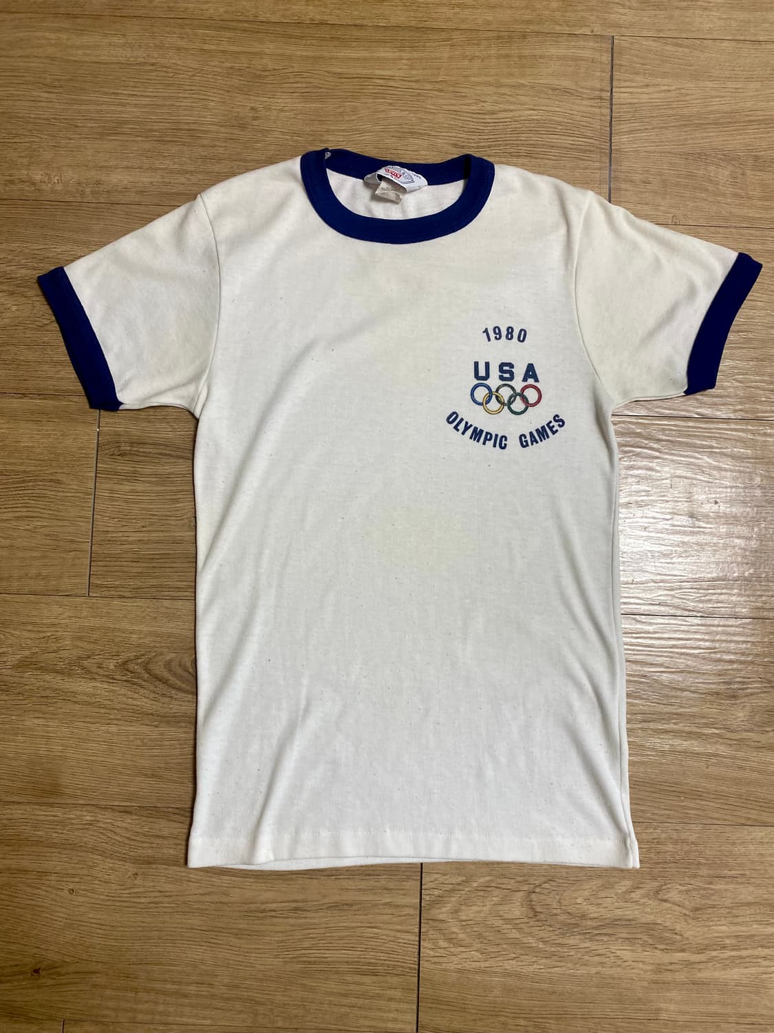 80s USA 올림픽 리바이스 티셔츠 상품이미지1