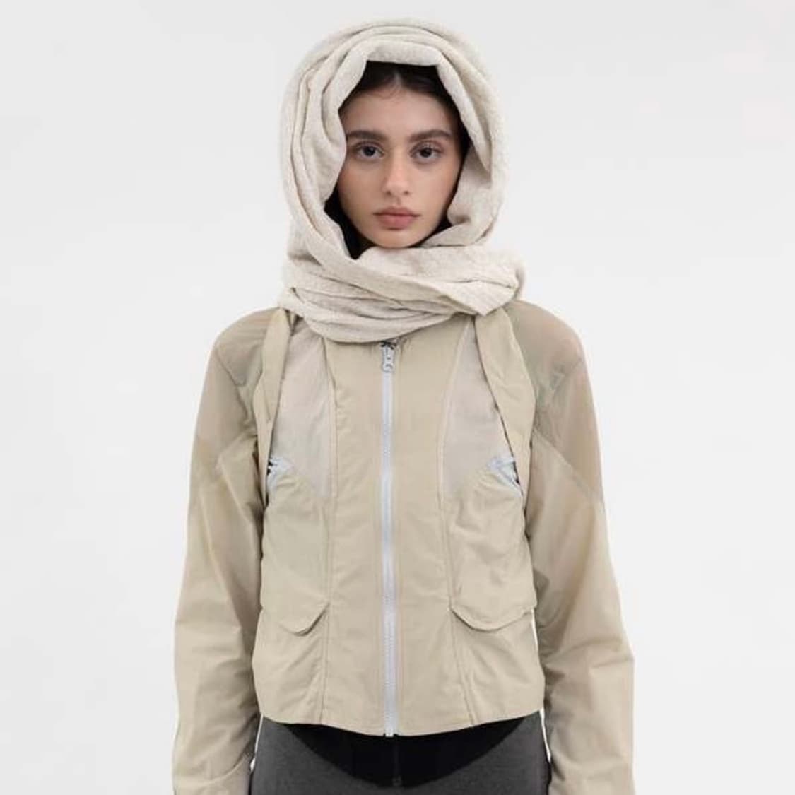 혜인서 머플러 나일론 자켓 상품이미지1