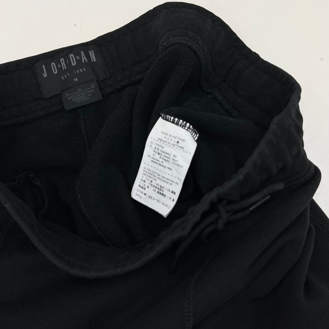 나이키 조던 남성 블랙 조거팬츠 M 상품이미지10