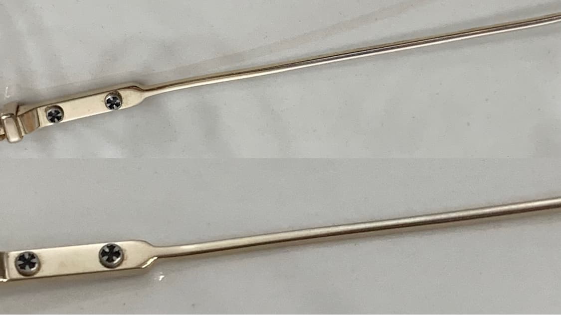 크롬하츠 섹셀 안경 sexcel 유광 골드 상품이미지9