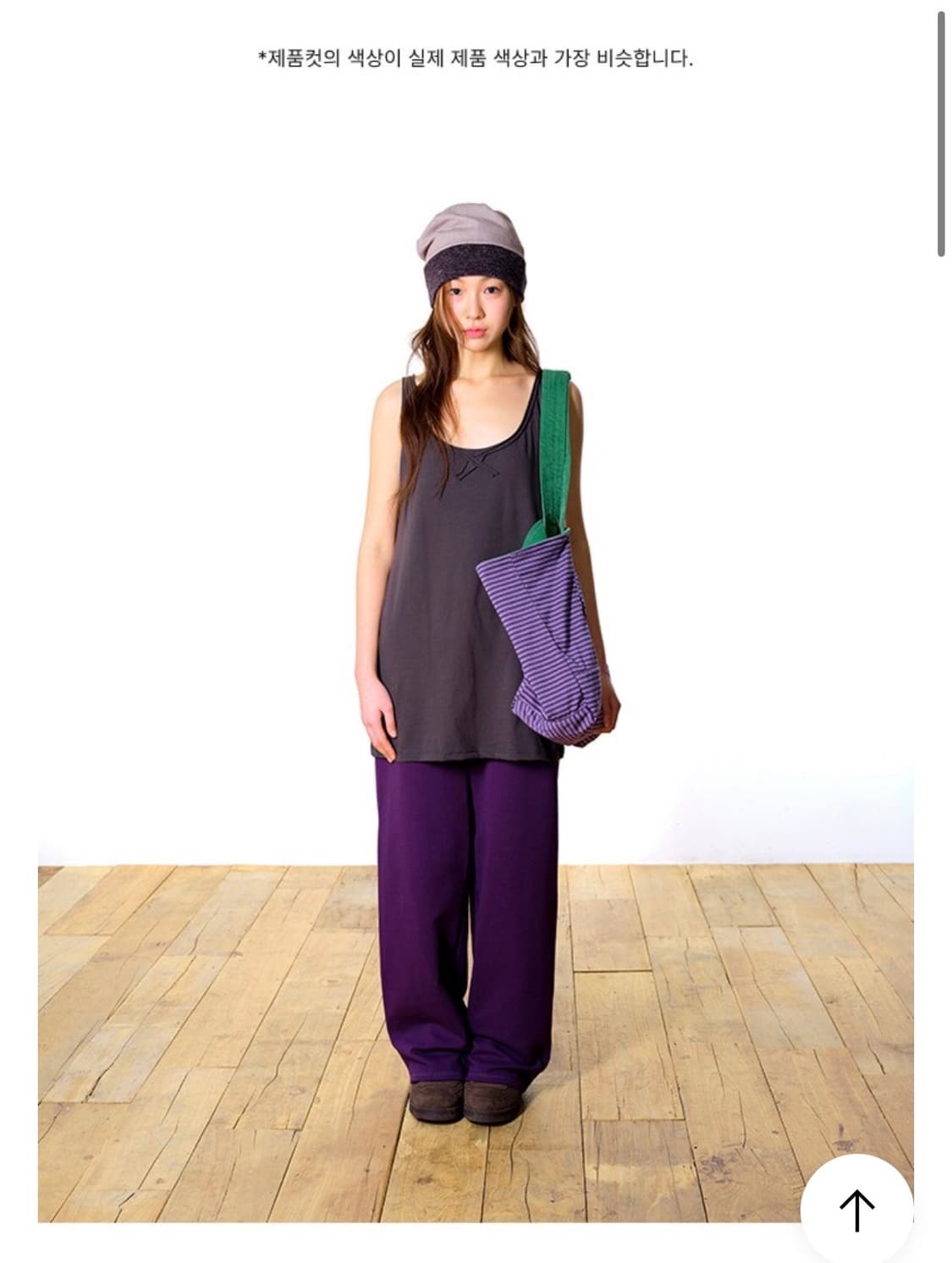 038 RAW EDGE SLEEVELESS CHARCOAL(1) 상품이미지2