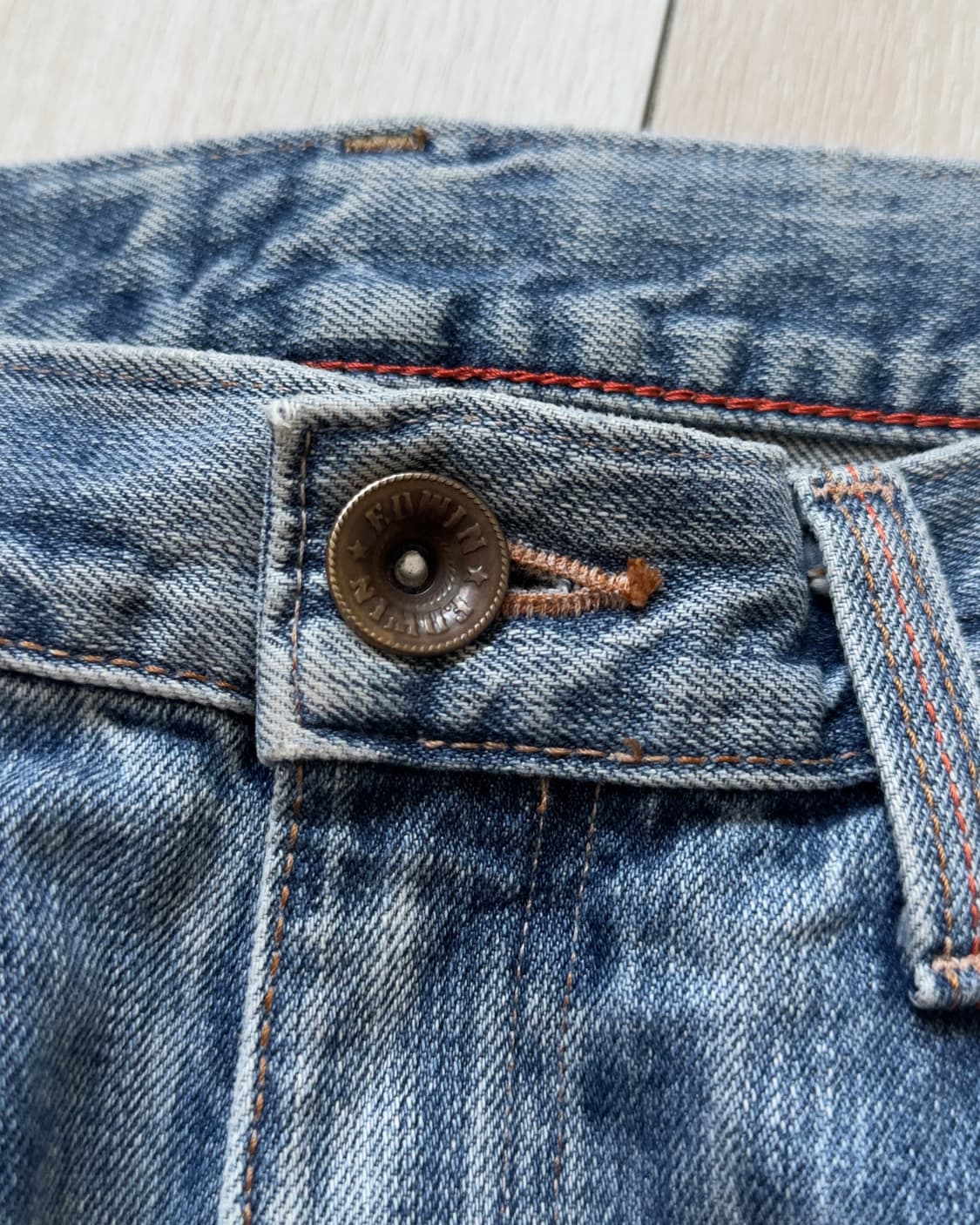 [EDWIN] EXS413 XV distressed denim pants 상품이미지6