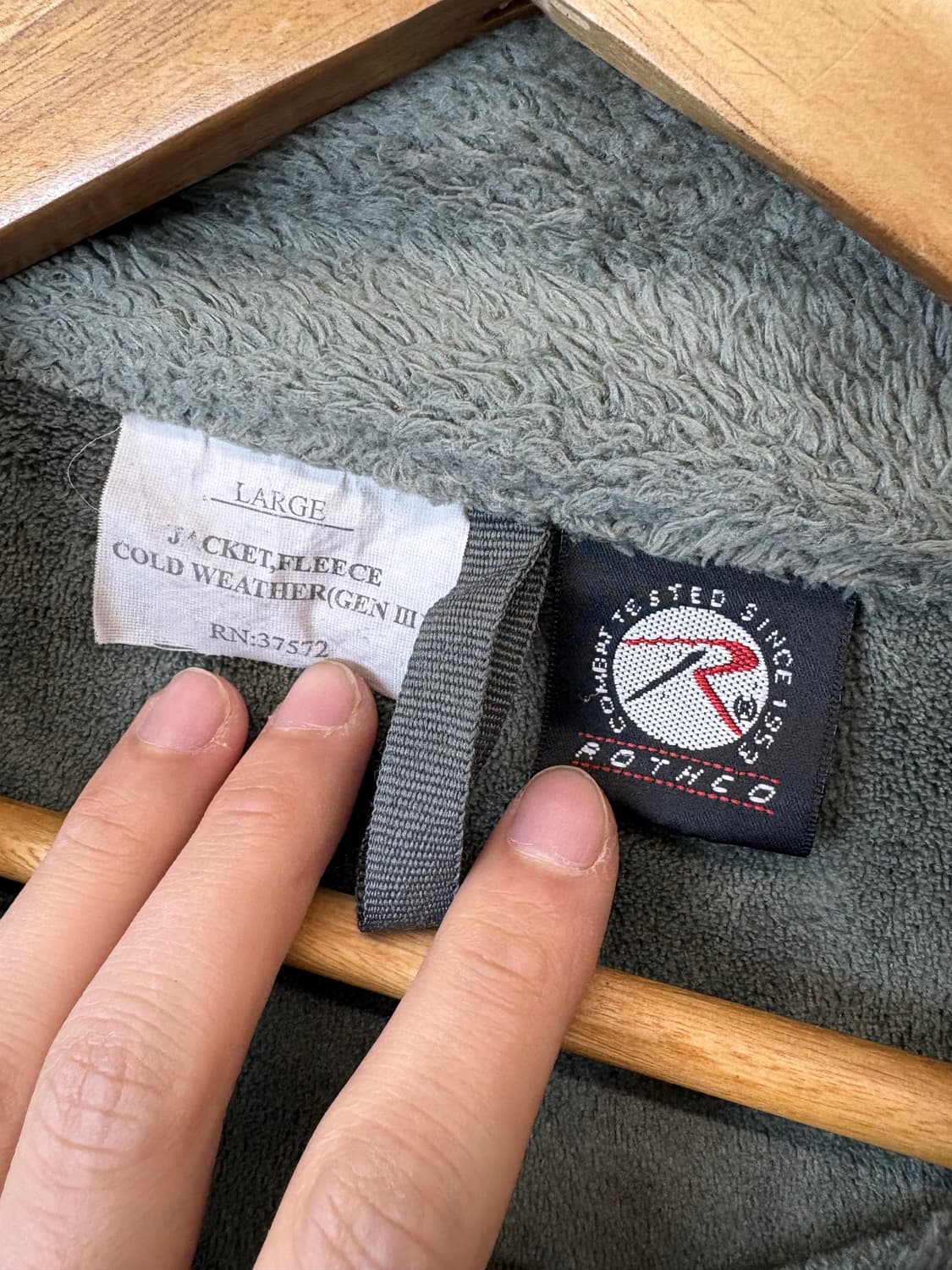 미군 로스코 레벨3 후리스 자켓 상품이미지5