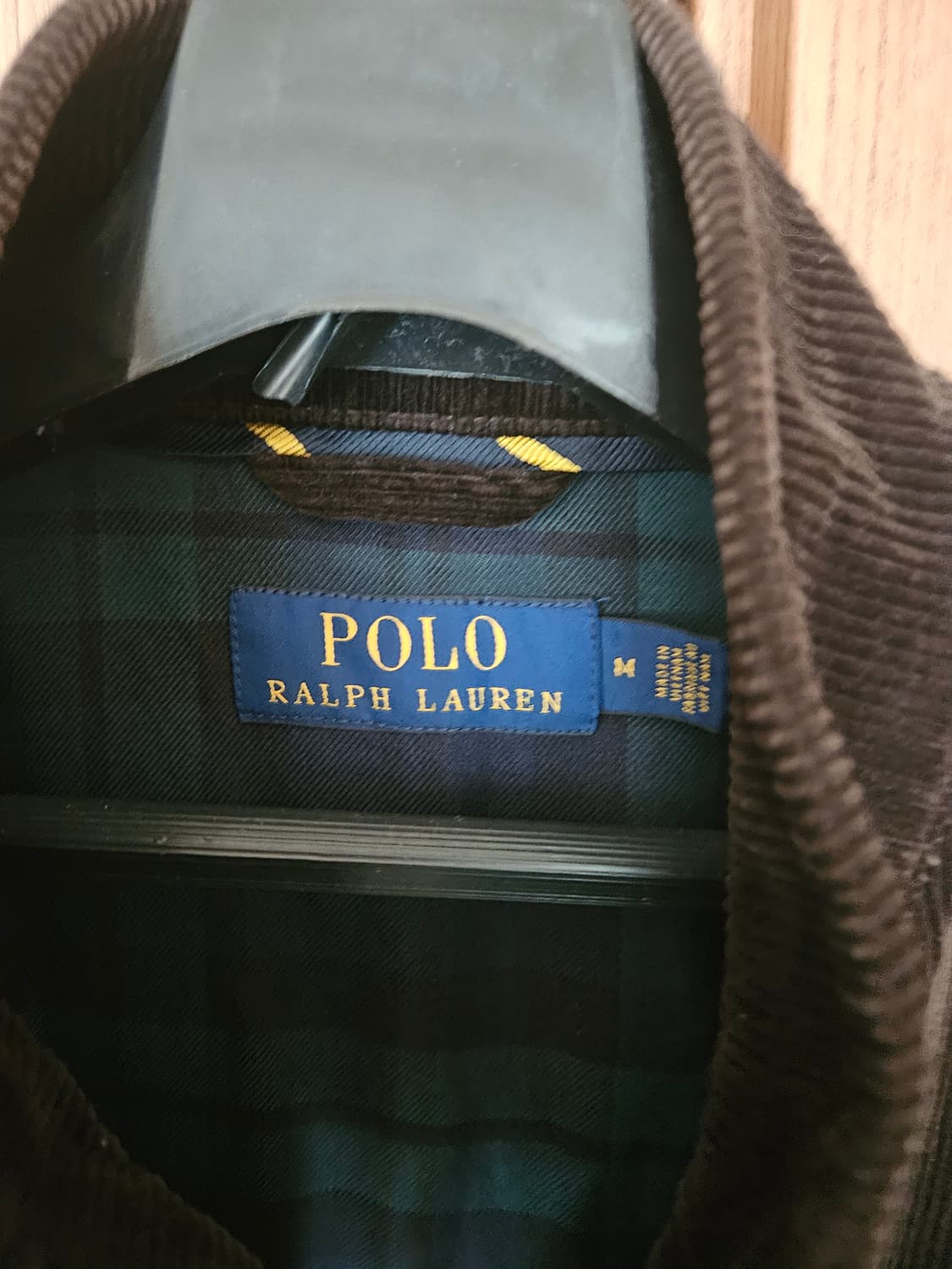 폴로 코듀로이 바라쿠다 앤틱브라운 M사이즈 상태 S급 상품이미지4