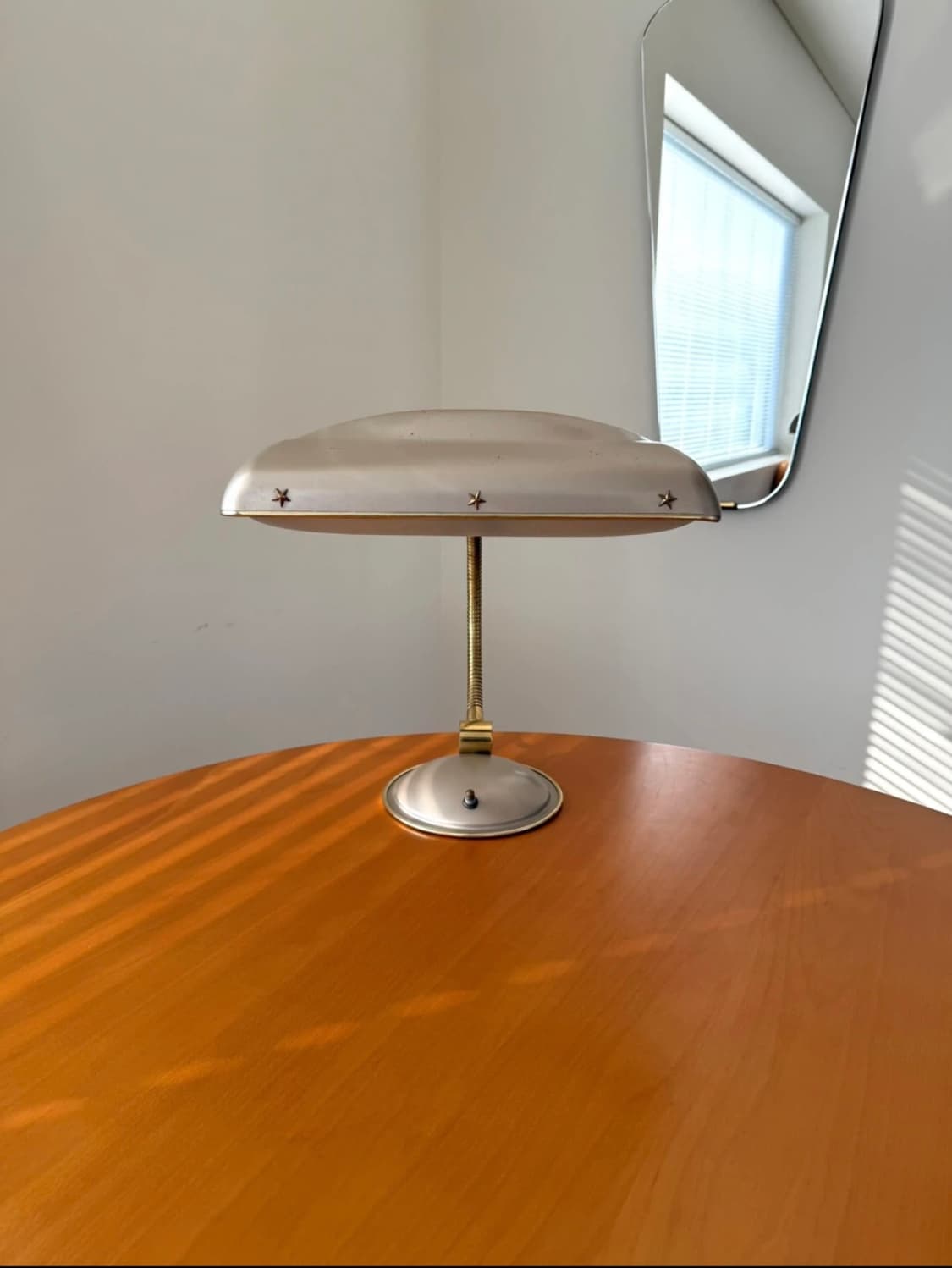 80년대 빈티지 조명 (브라운골드, 별문양) 상품이미지5