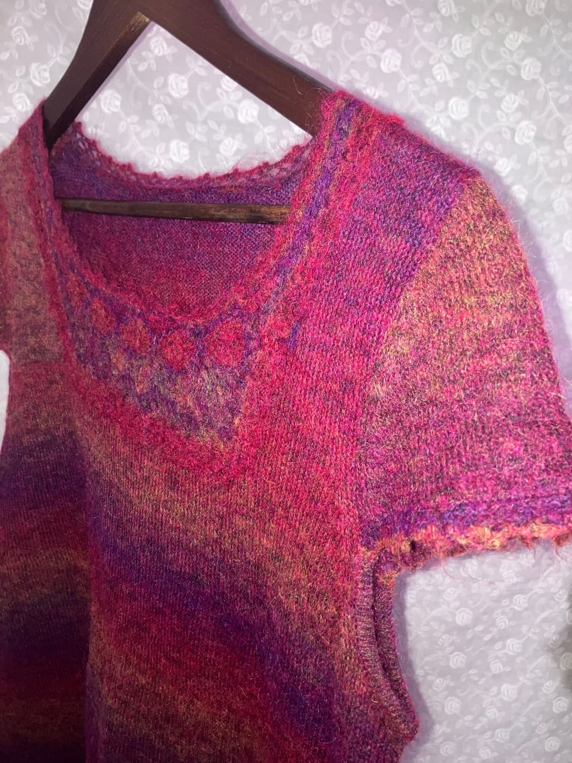 💌 Pink mohair knit . 상품이미지2