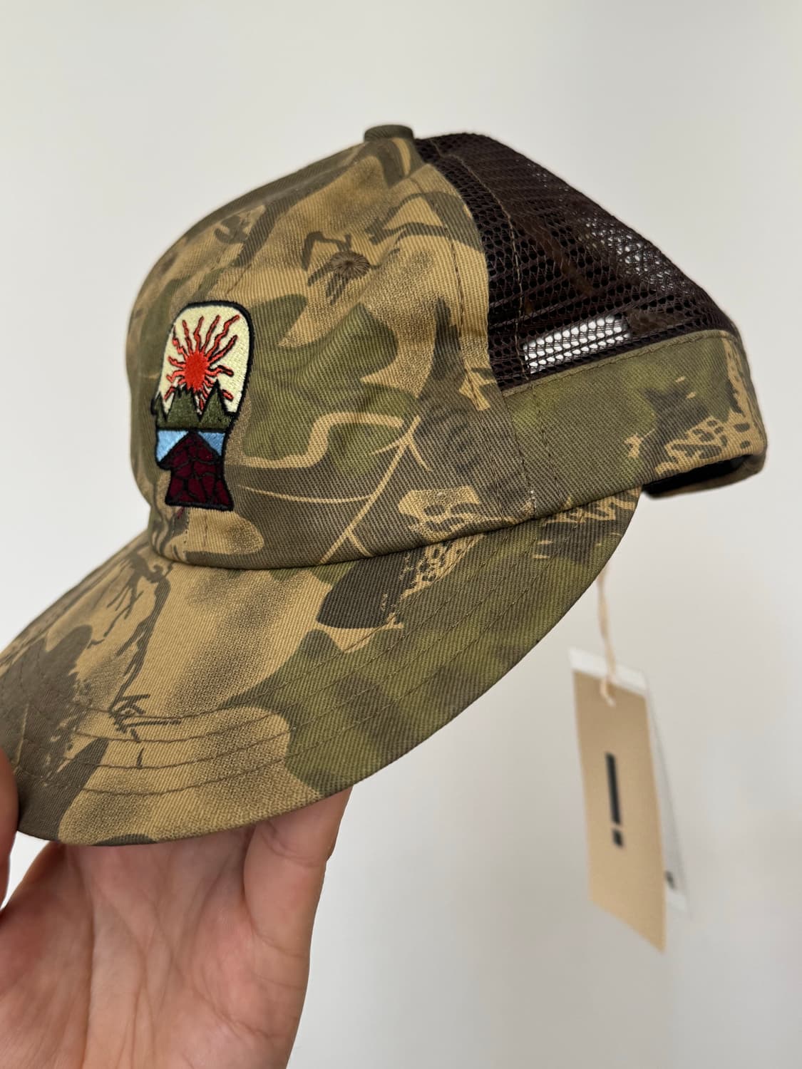 브레인데드 카모 메쉬캡 상품이미지3