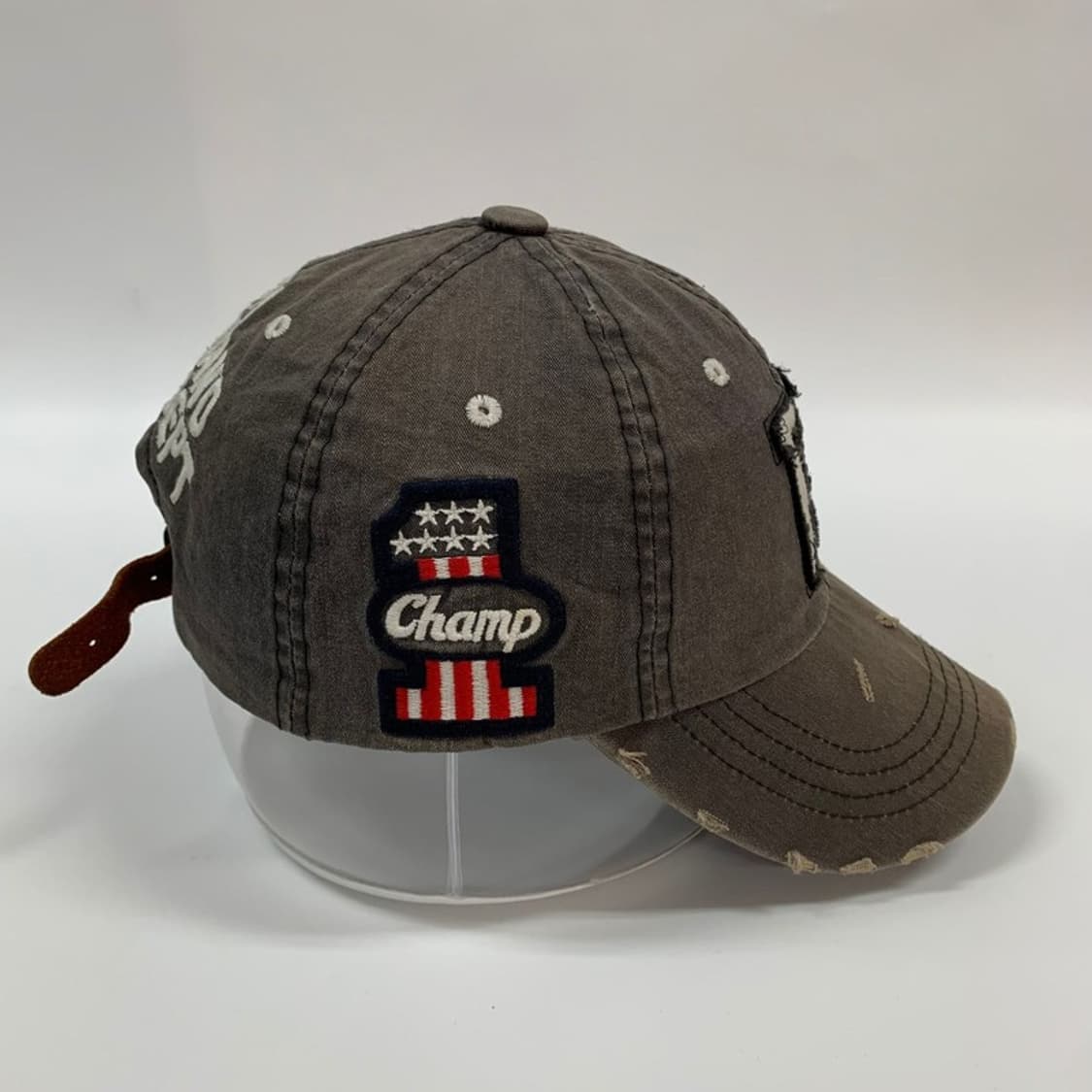 일본빈티지 1971 클리블랜드 폴리스 데미지 워싱 볼캡 상품이미지4