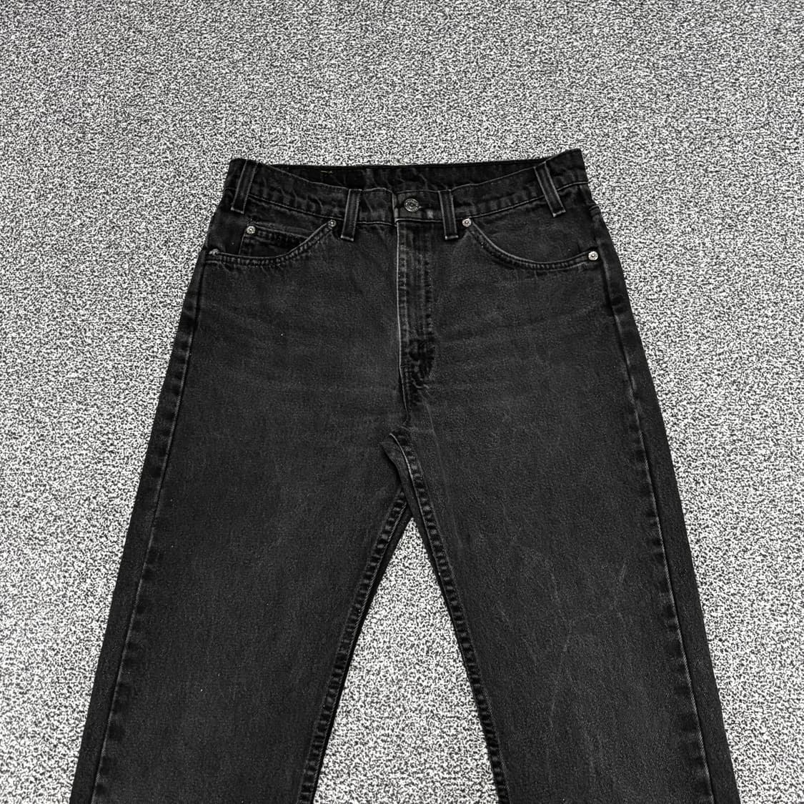 90s 빈티지 리바이스 505 블랙 허리40cm 상품이미지3
