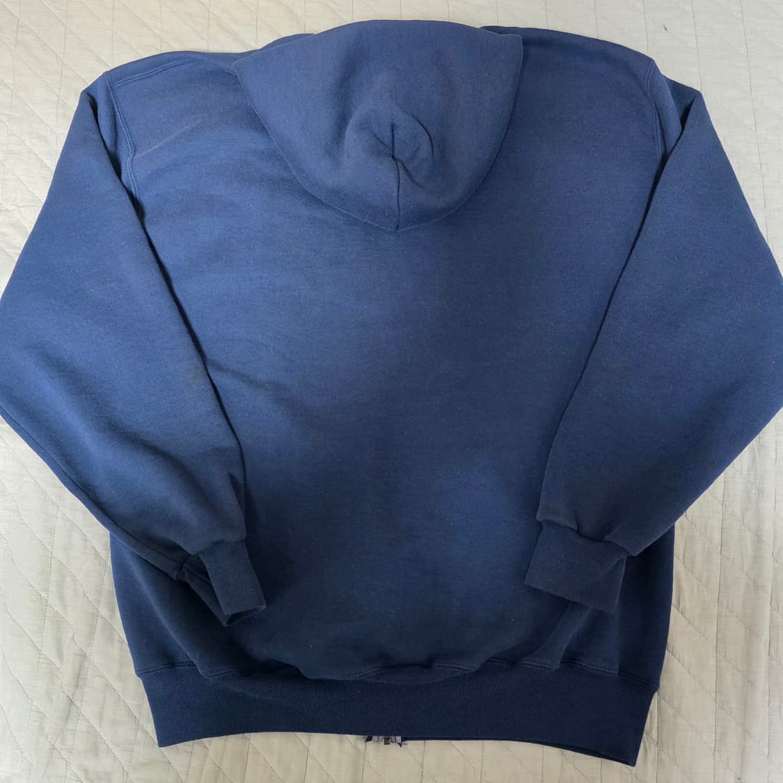 [XL] 90s 러셀 애슬레틱 후드집업 네이비 베드컨디션 ver.12 상품이미지4