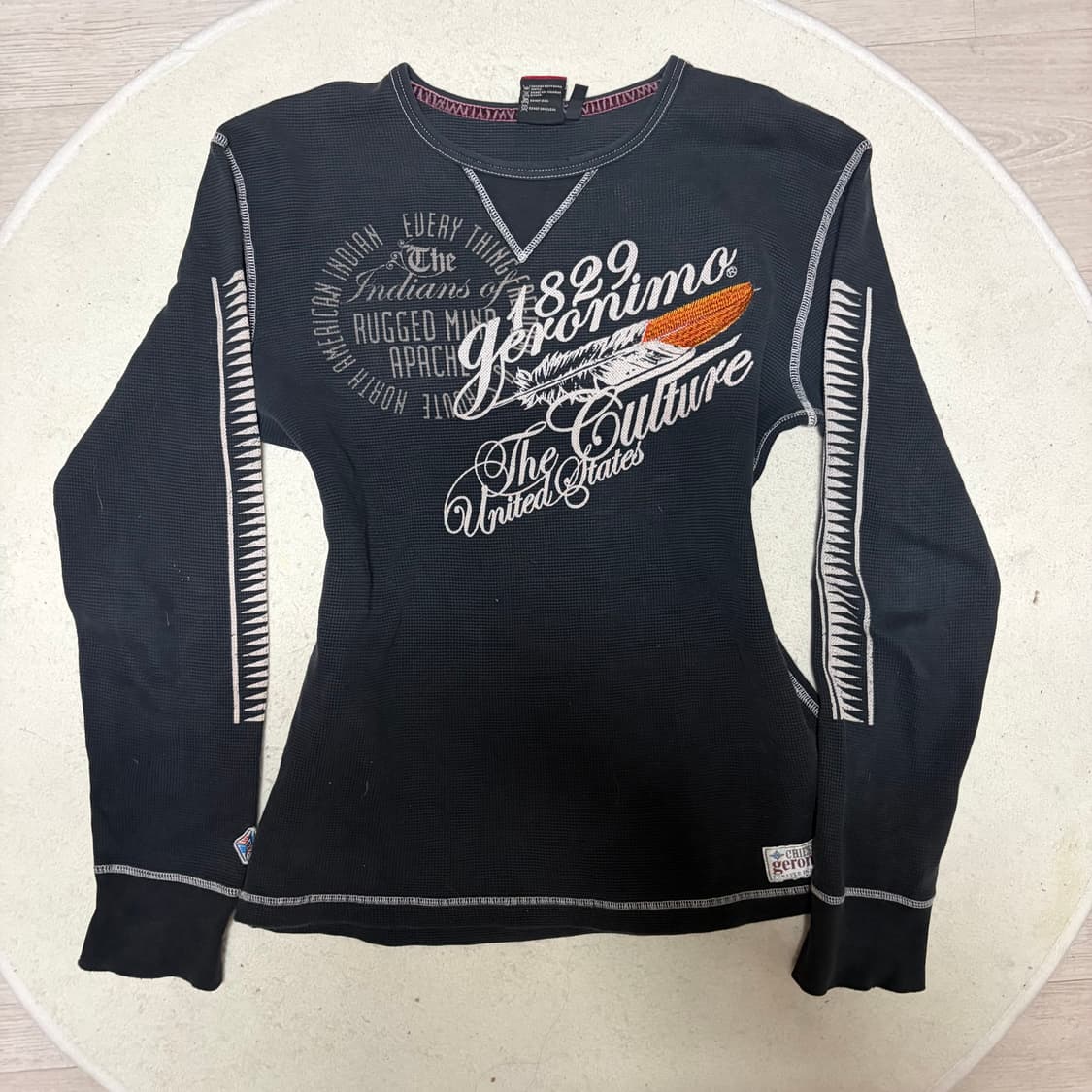 와이즈걸 와걸 와플니트 니트 와투케 펑크 빈티지 큐빈 데라 상품이미지1