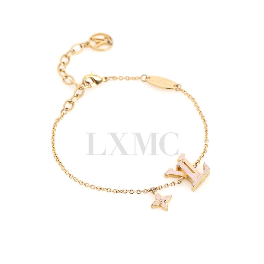 루이비통 팔찌 LV 아이코닉 에나멜 핑크 팔찌 M1008A 상품이미지3