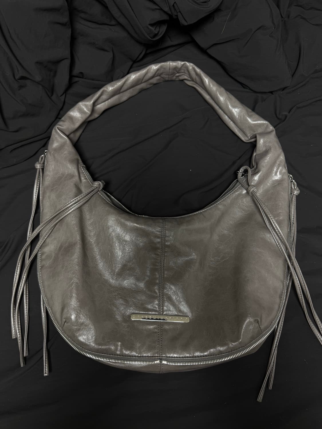 트리밍버드 미니 호보백 그레이 상품이미지4