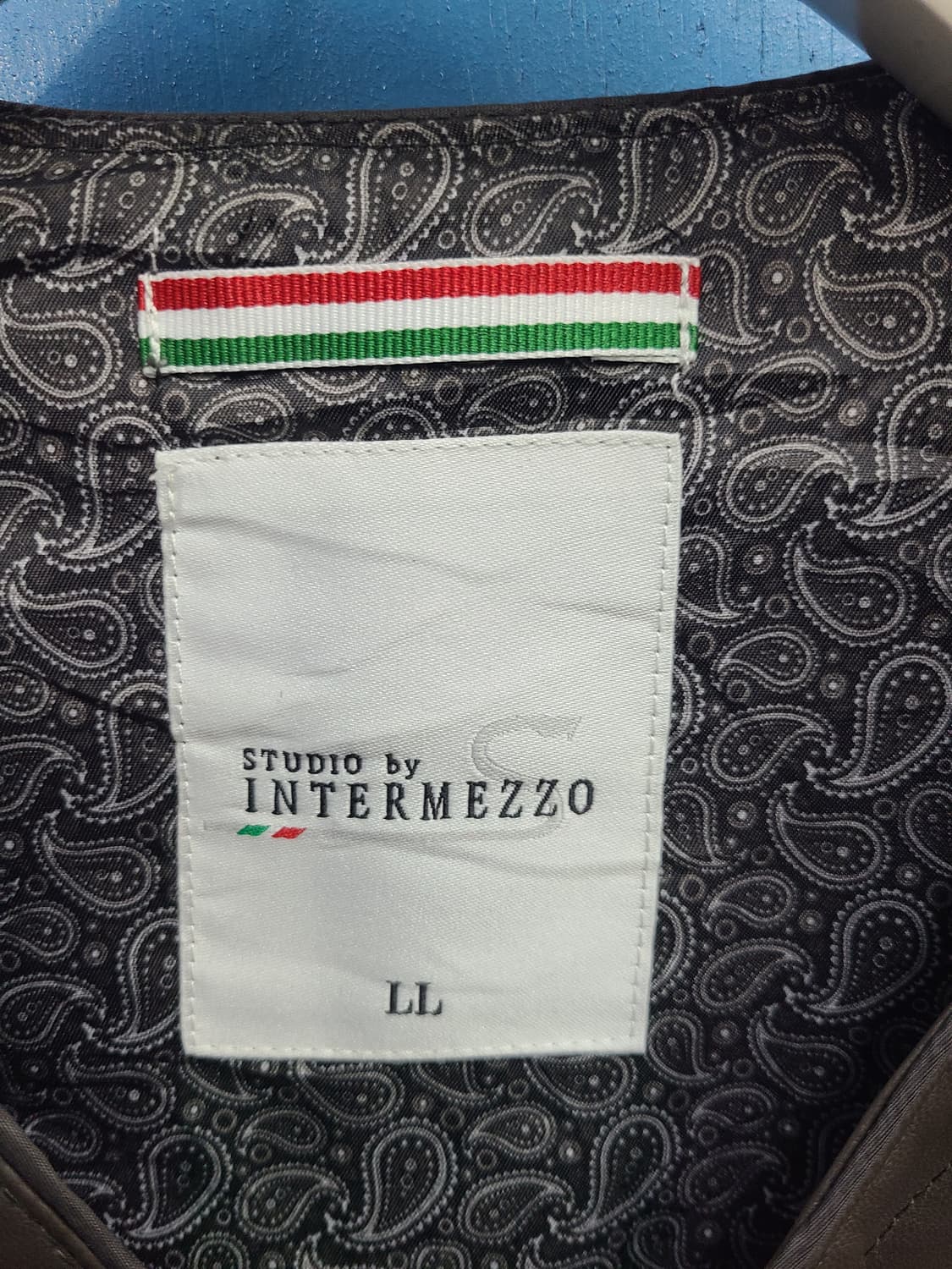 희귀 일본판 인터메조 가죽조끼 like아메카지 상품이미지6