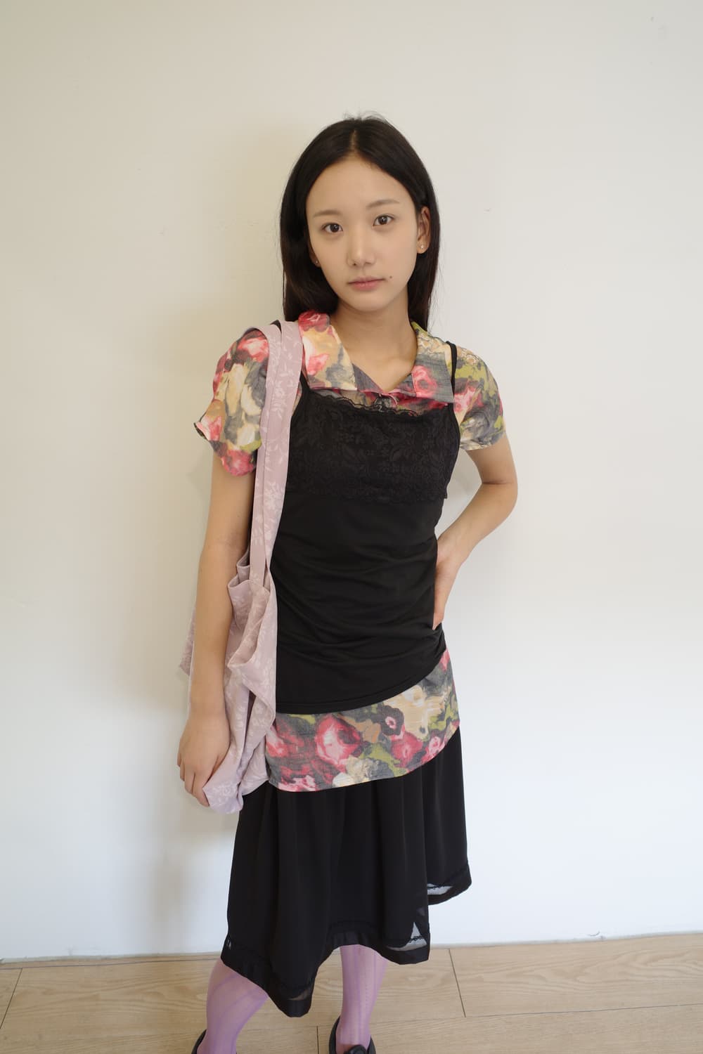 lace black sleeveless  상품이미지3